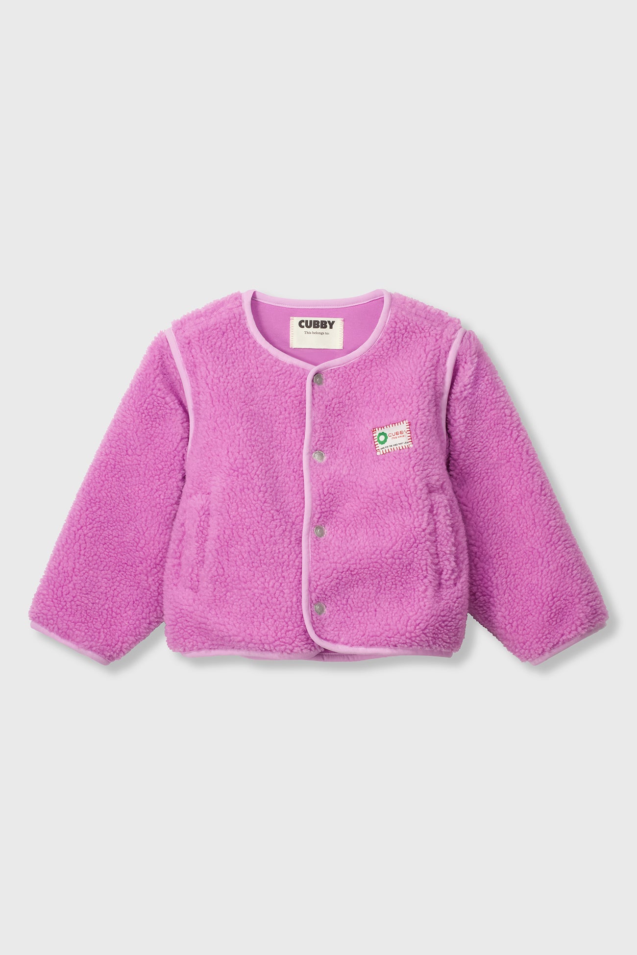 PRE-ORDER Cubby - Sherling Switch Jacket Lolly