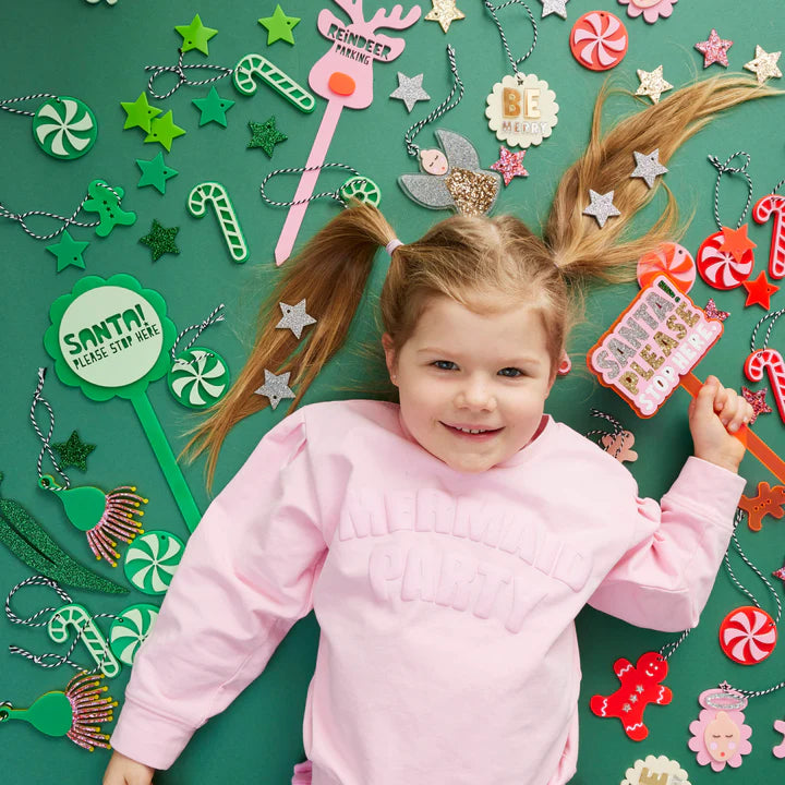 Hello Kit Co - Santa Stop Here Stake