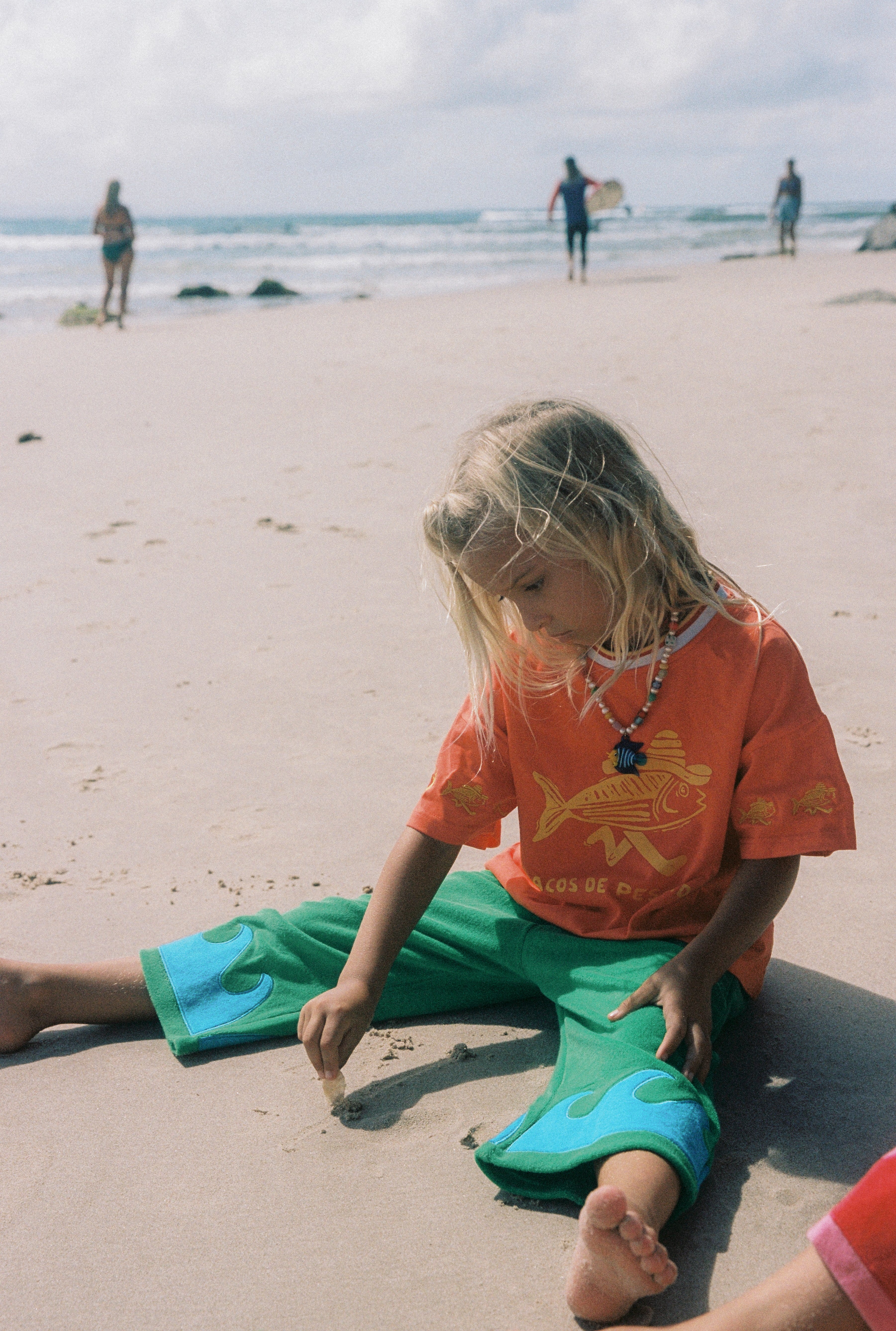 Spicy Dugong - Wave Party Pants Green