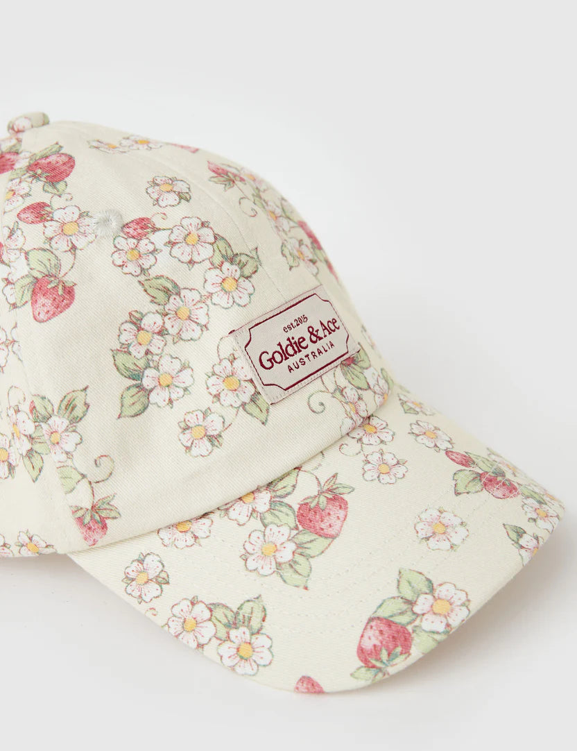 GOLDIE + ACE  Strawberry Fields Tate Cap.