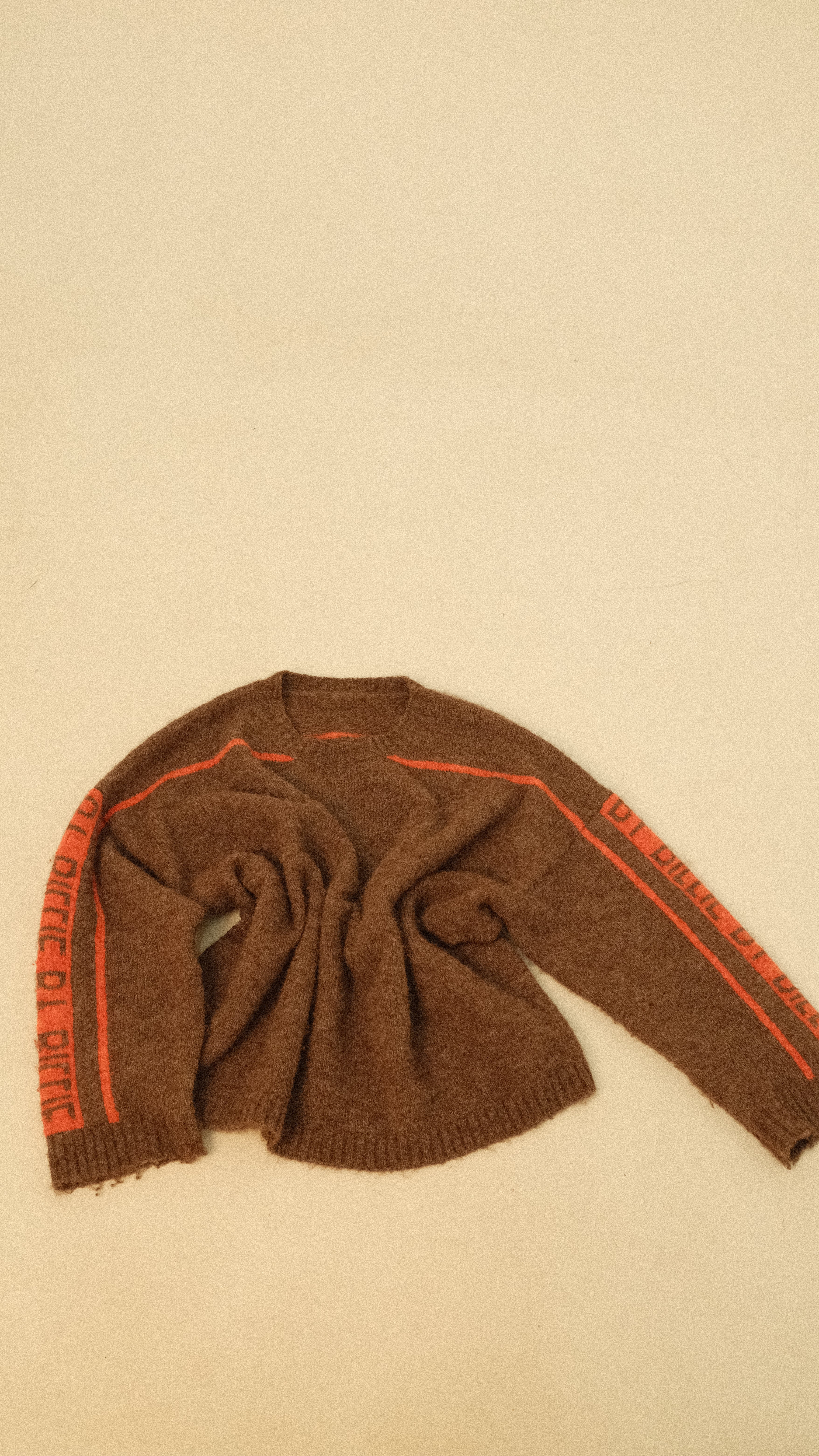 By Billie - By Billie Knit Brown/Cherry Tomato