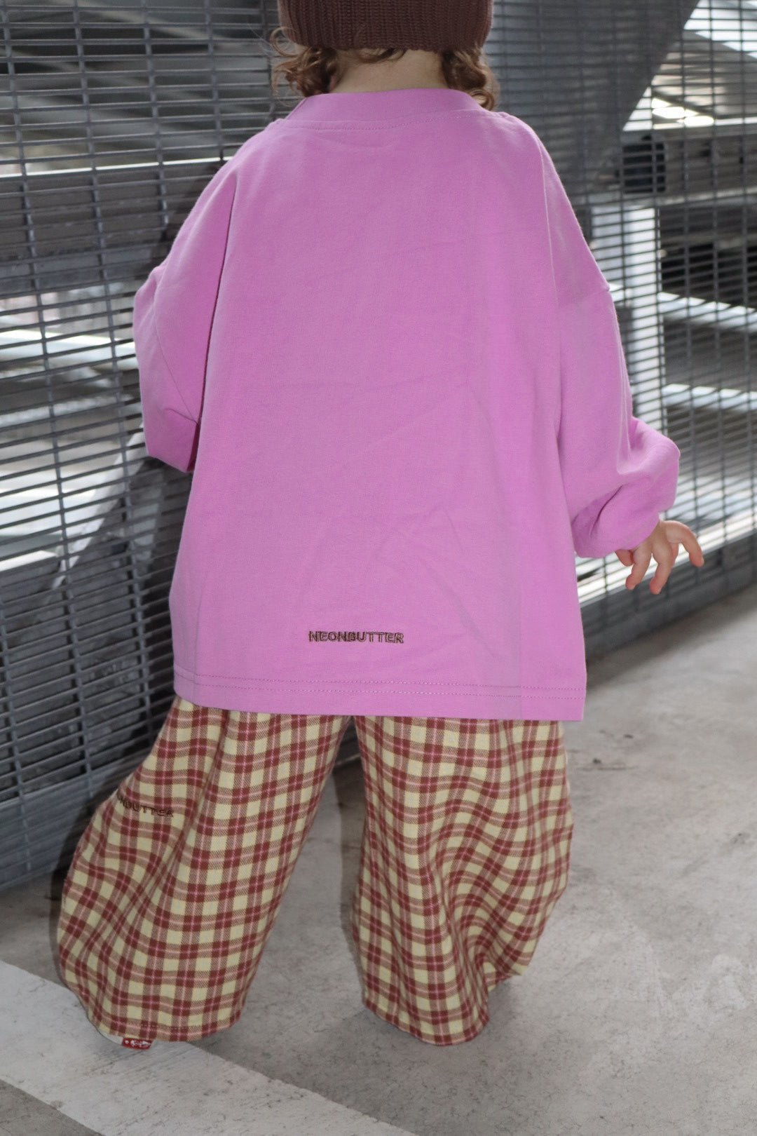 Neon Butter Marlow Pant Plaid