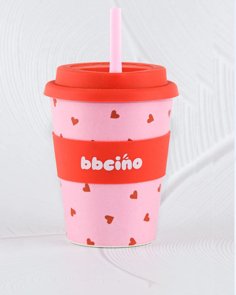 Reusable BiggieCino Cup 350ml Sweetheart