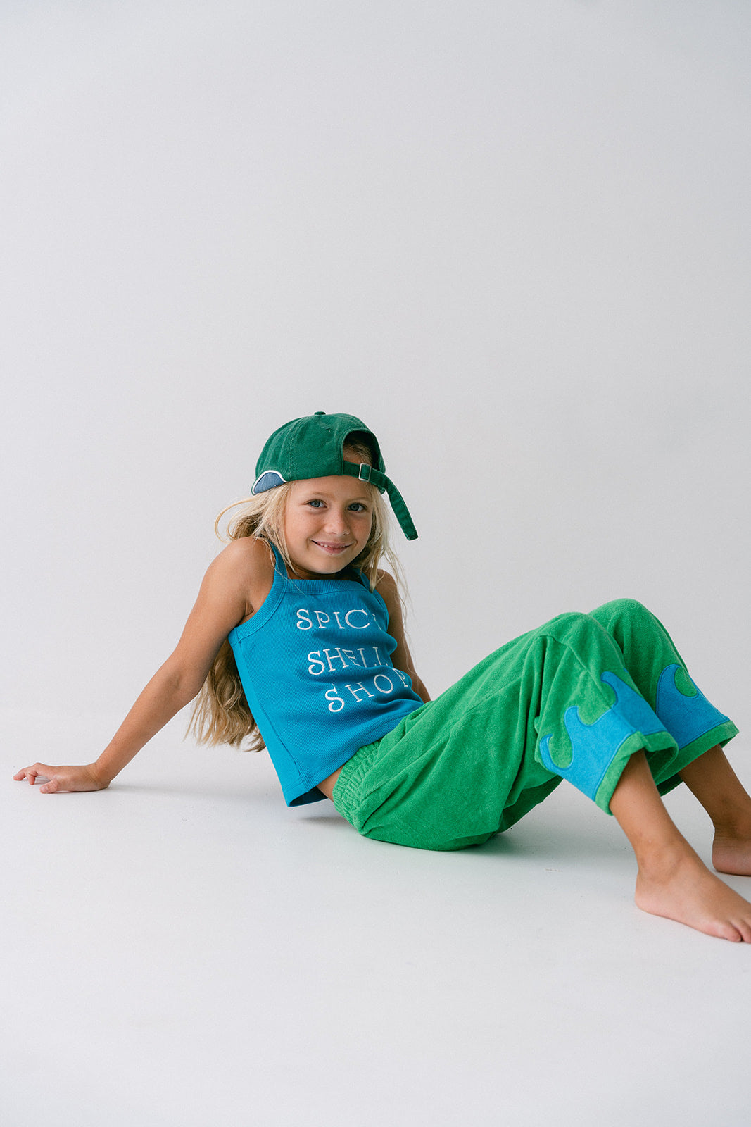 Spicy Dugong - Wave Party Pants Green