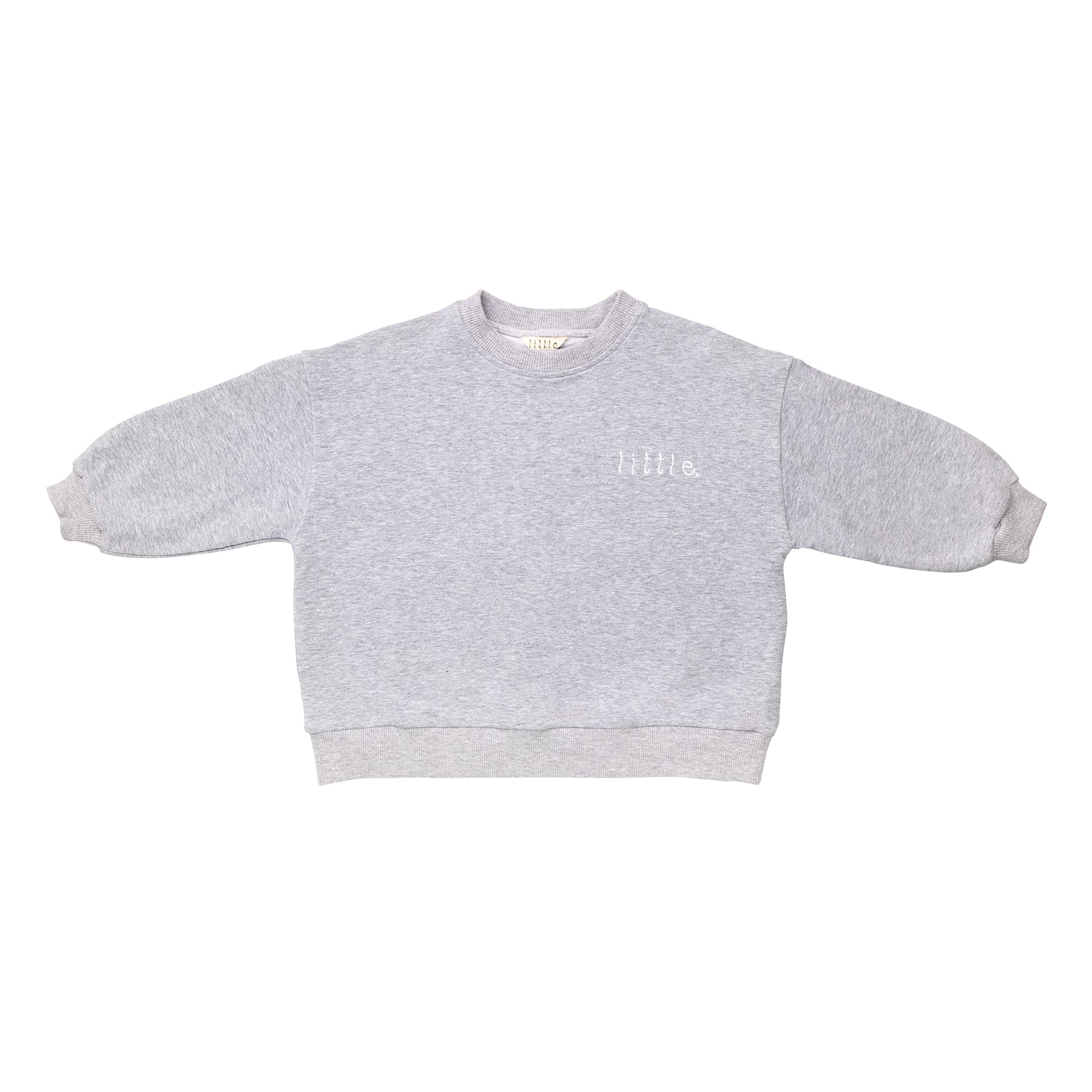 A grey jumper.