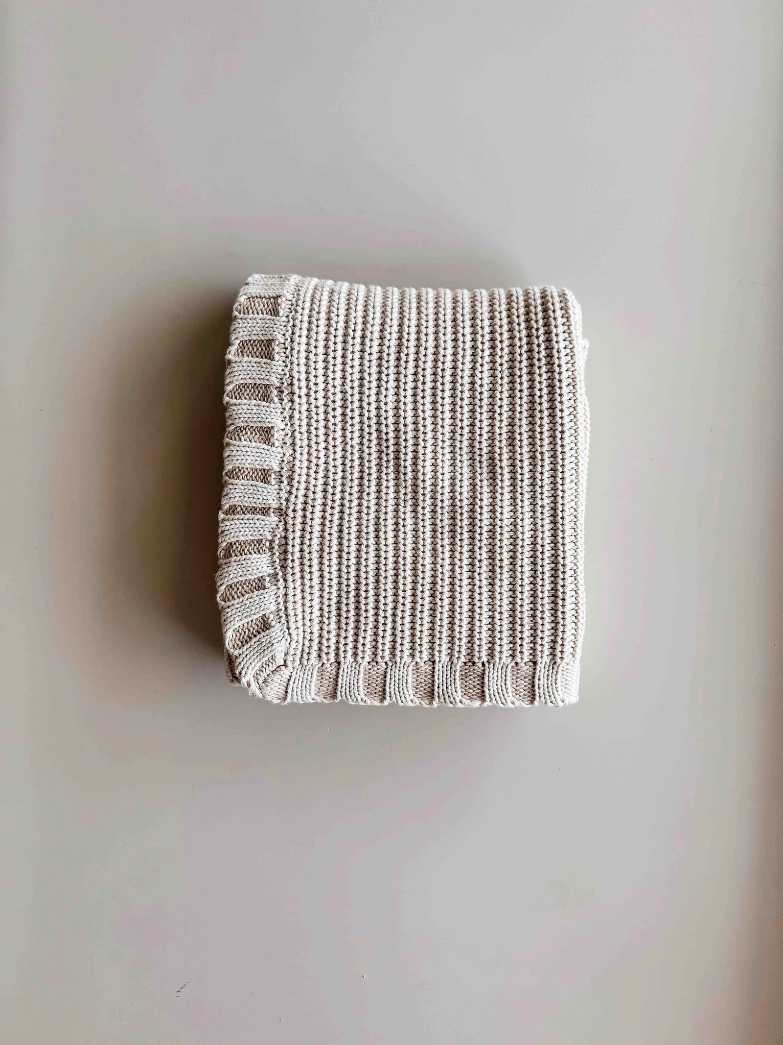 Freckles the Label - Chunky Knit Blanket Oat