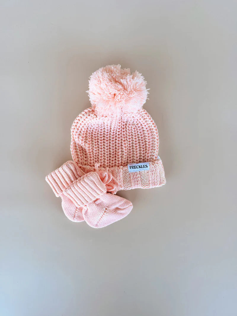 Freckles the Label - Chunky Cotton Beanie Sweetpea