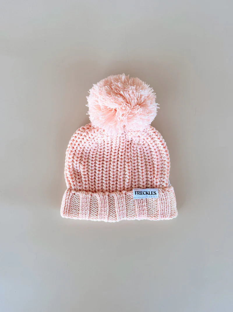 Freckles the Label - Chunky Cotton Beanie Sweetpea