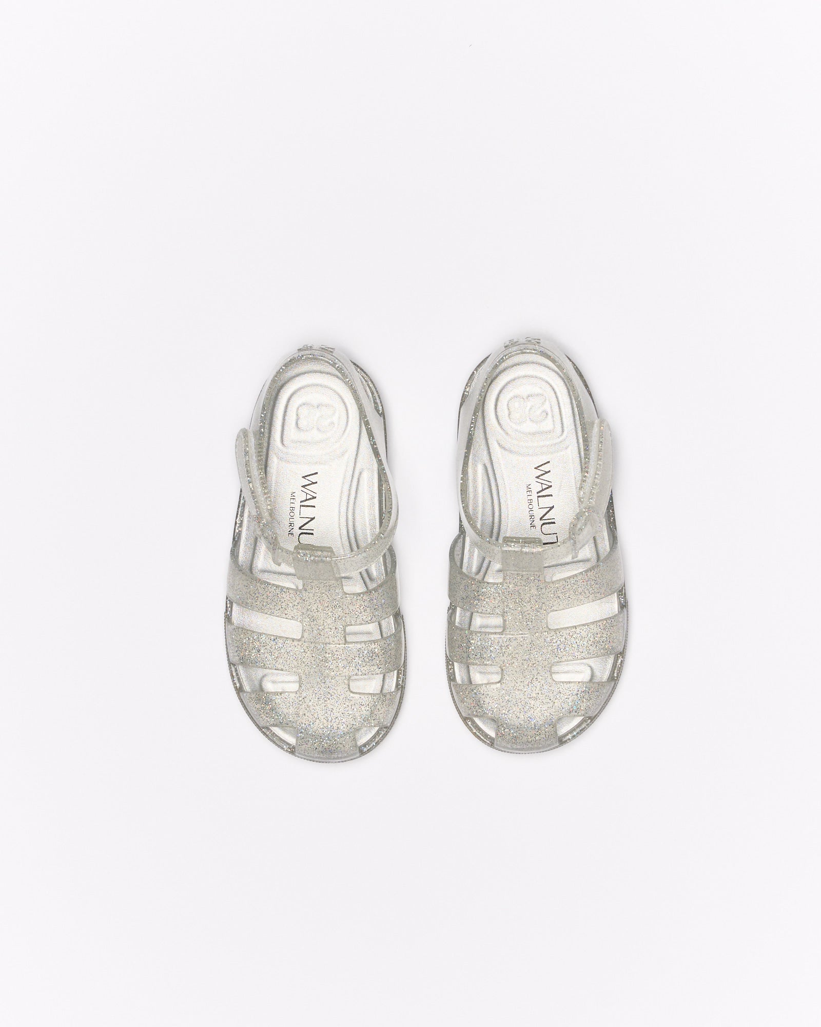 Walnut Melbourne - Frankie Jelly Sandal Silver