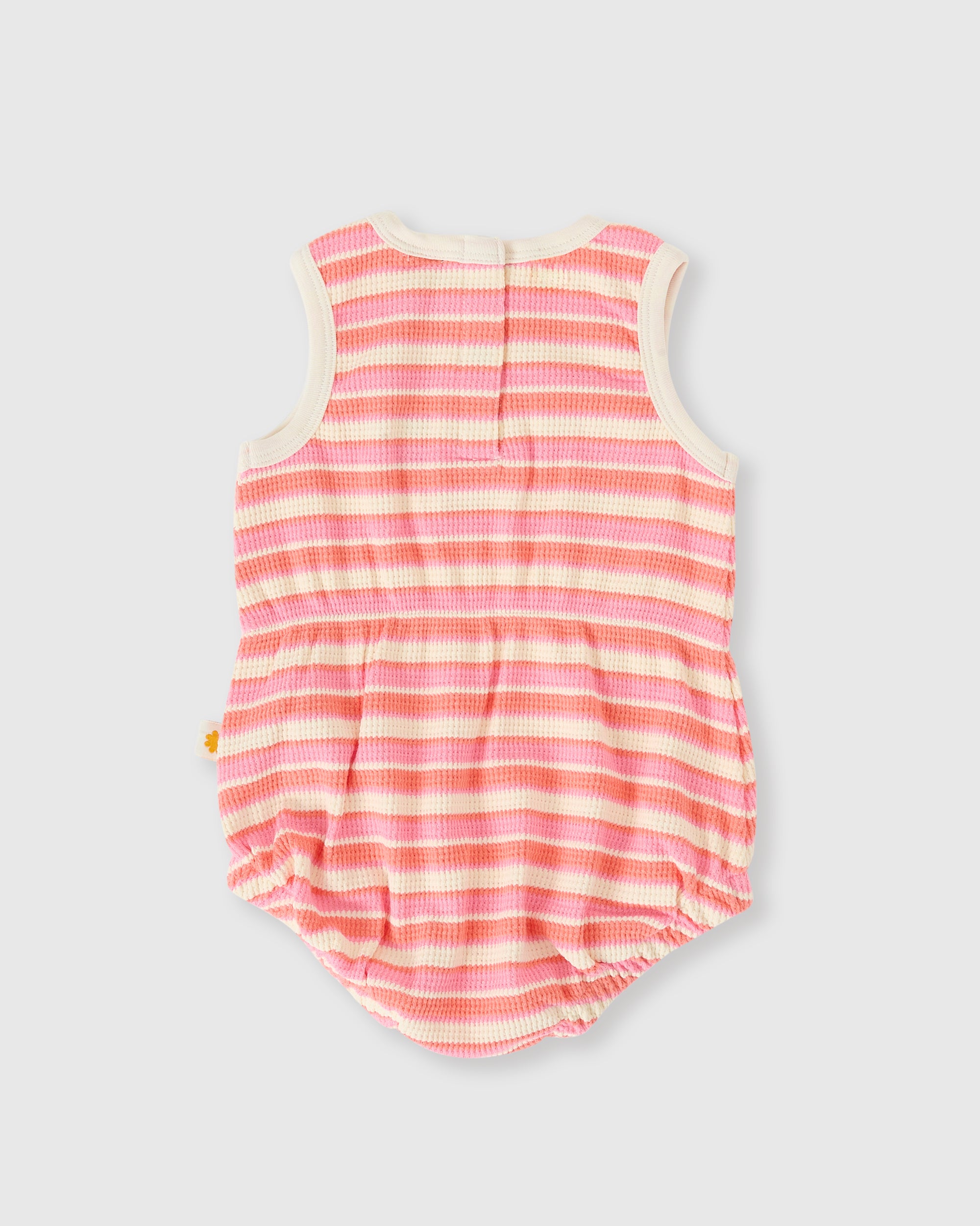 Goldie + Ace - Watermelon Stripe Bubble Romper