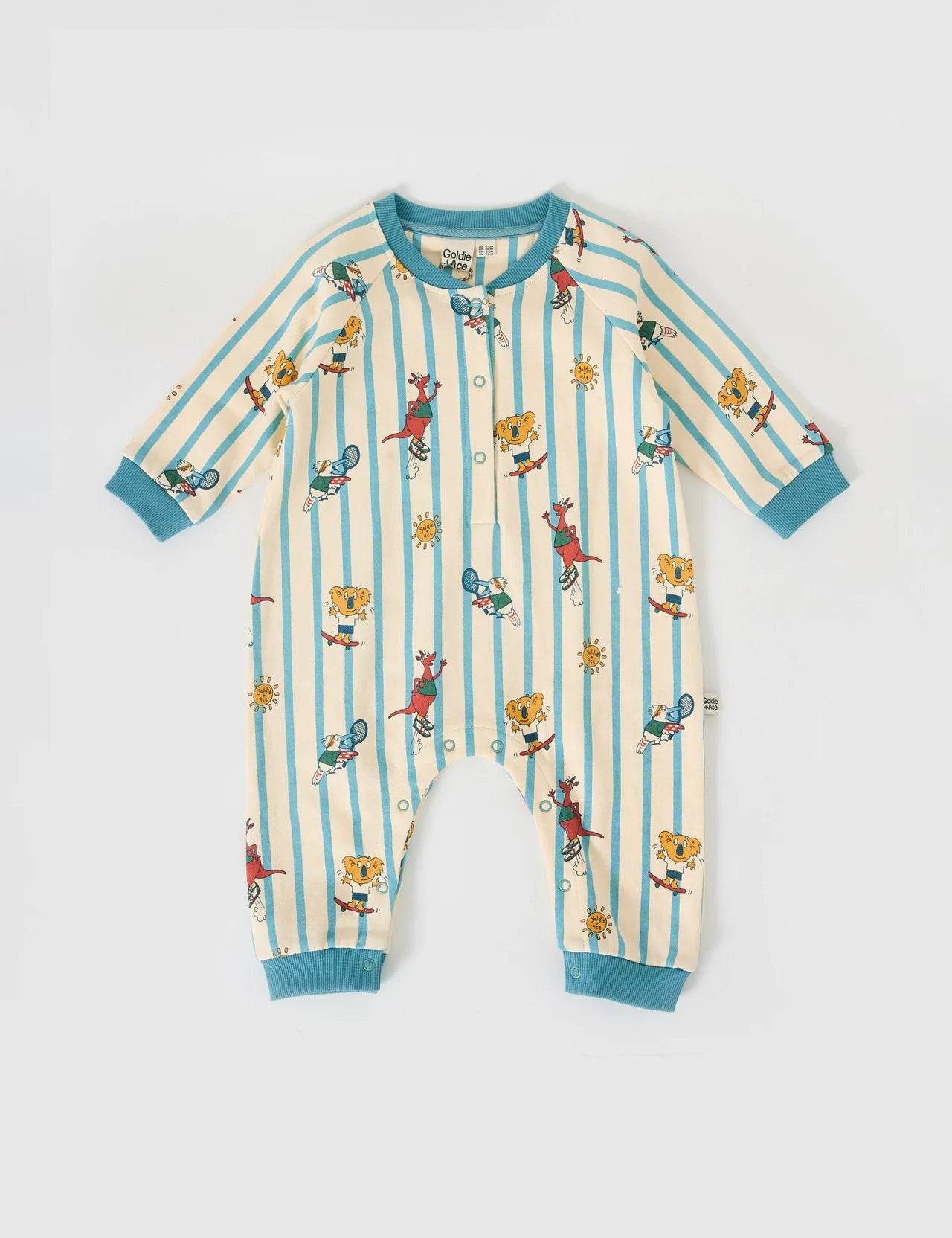 Goldie + Ace - Goldie Squad Relaxed Terry Romper
