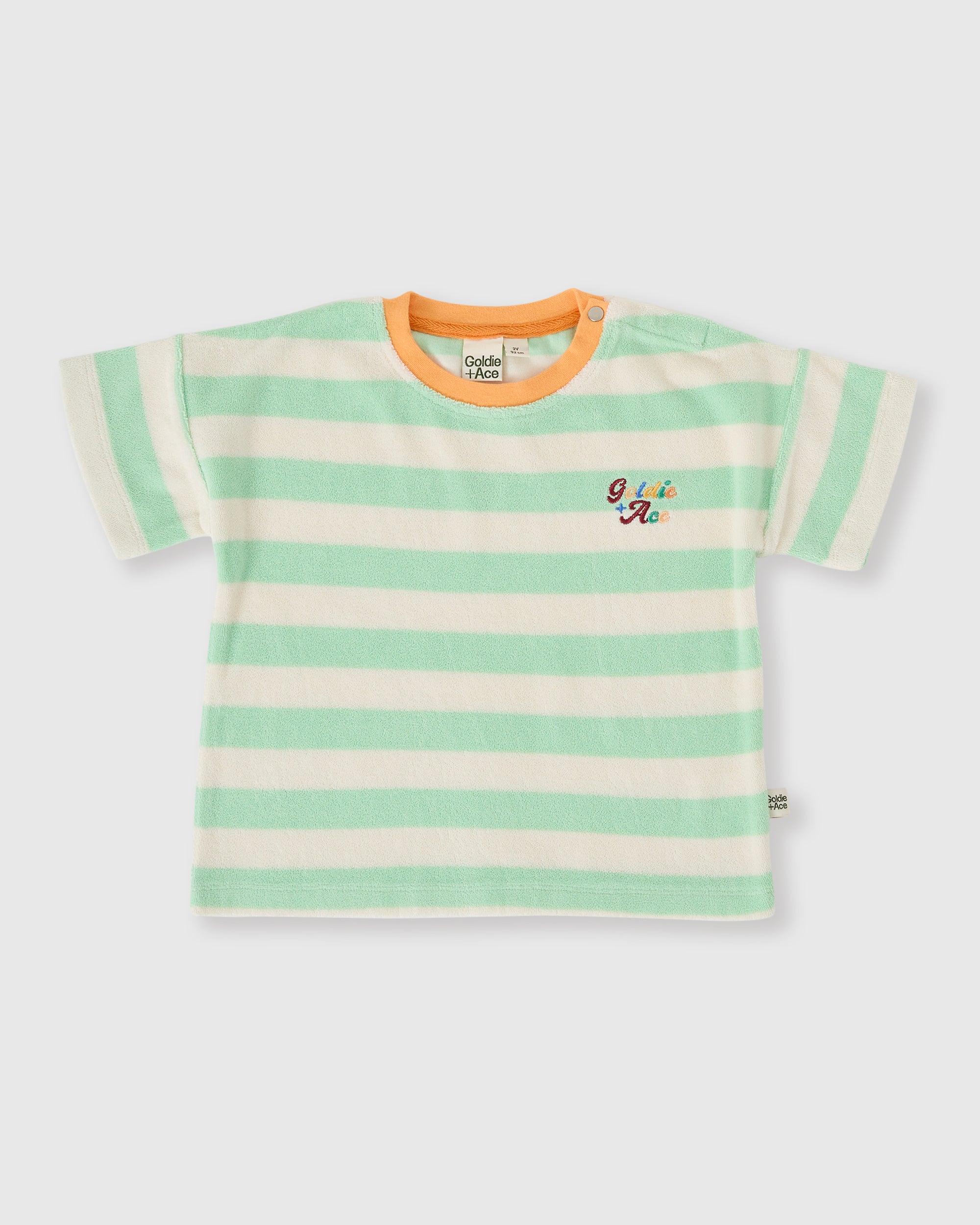 Goldie + Ace - Peas In A Pod Stripe T-Shirt