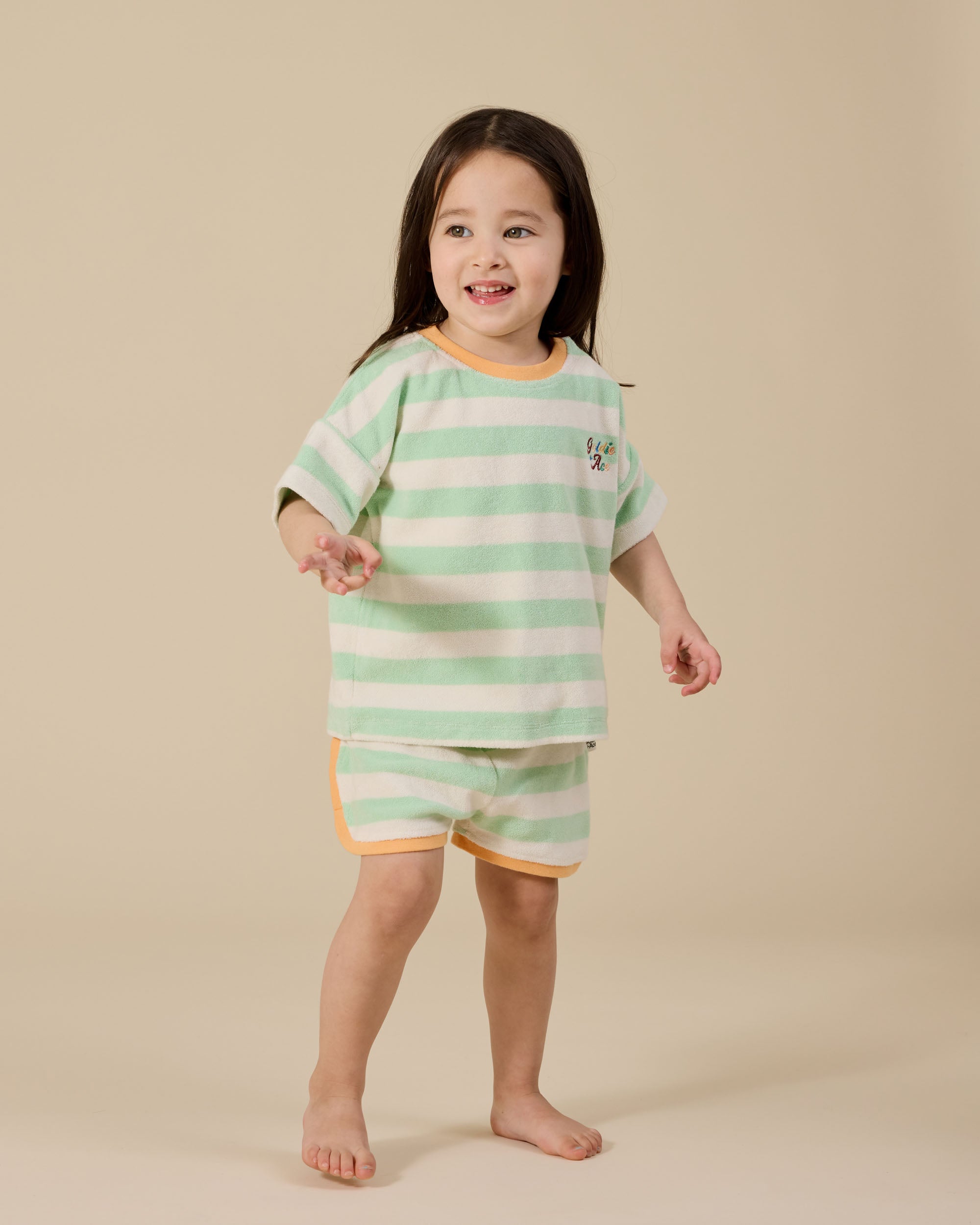 Goldie + Ace - Peas In A Pod Stripe T-Shirt