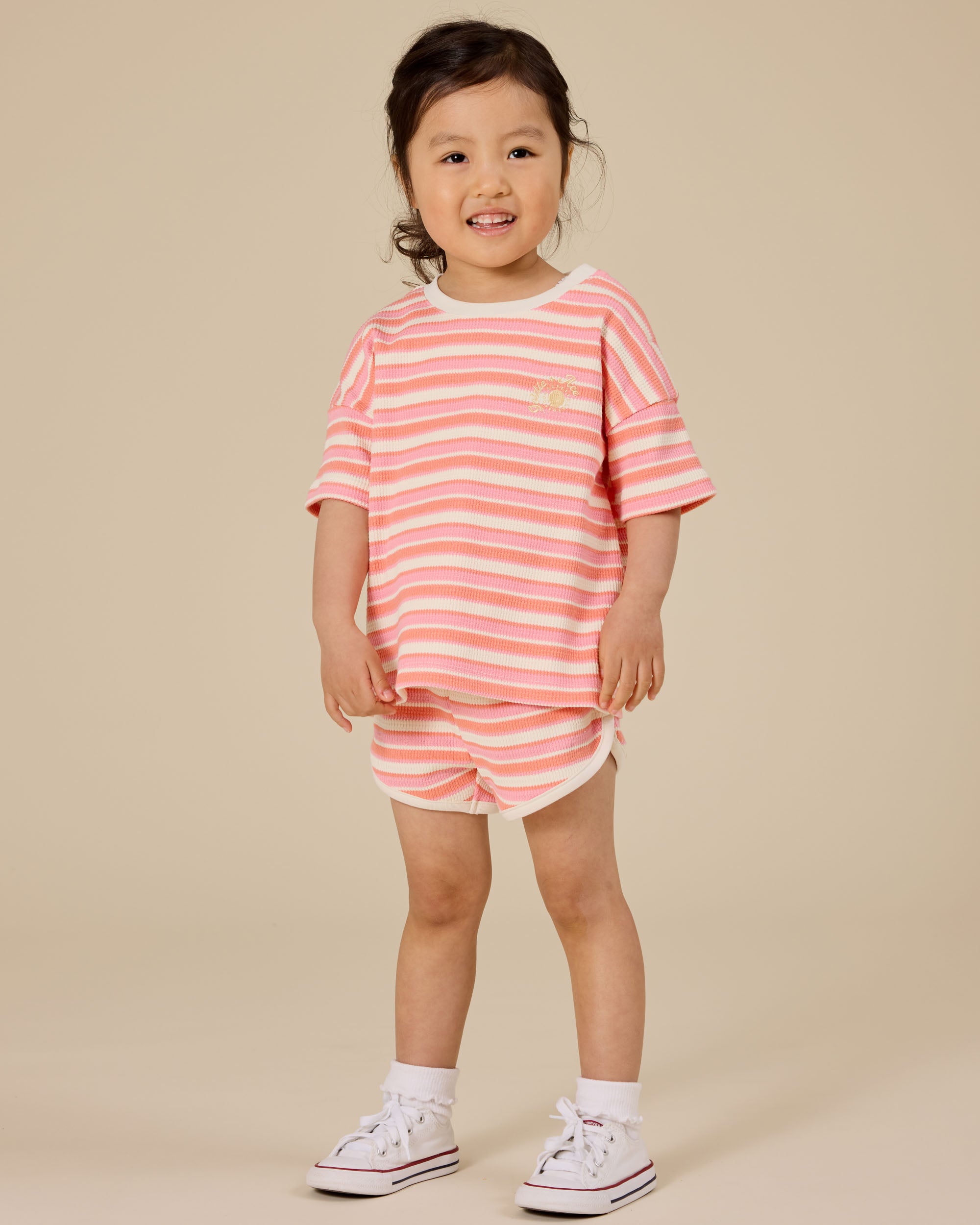 Goldie + Ace - Watermelon Stripe Shorts