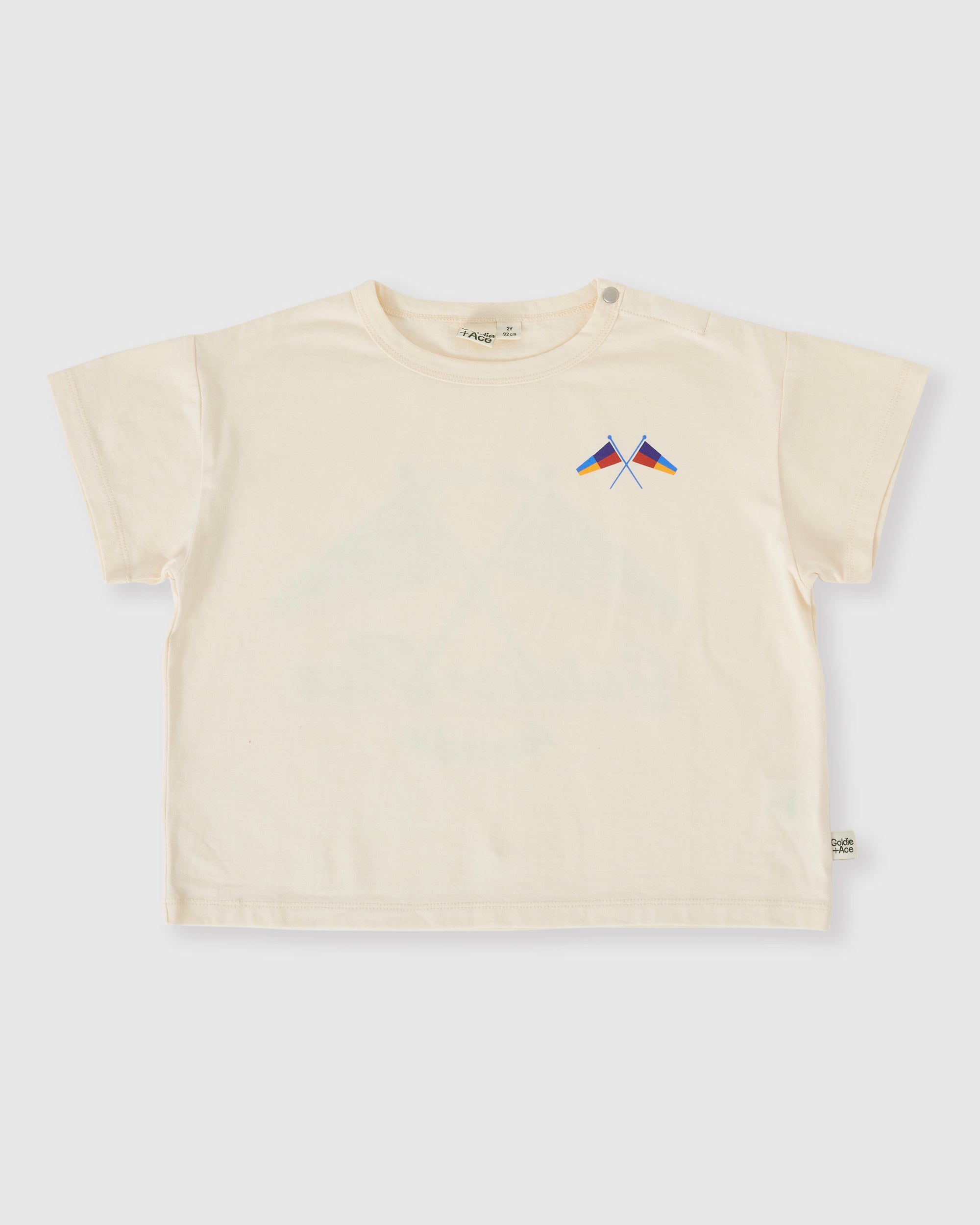 Goldie + Ace - Nautical Flag Oversized T-Shirt
