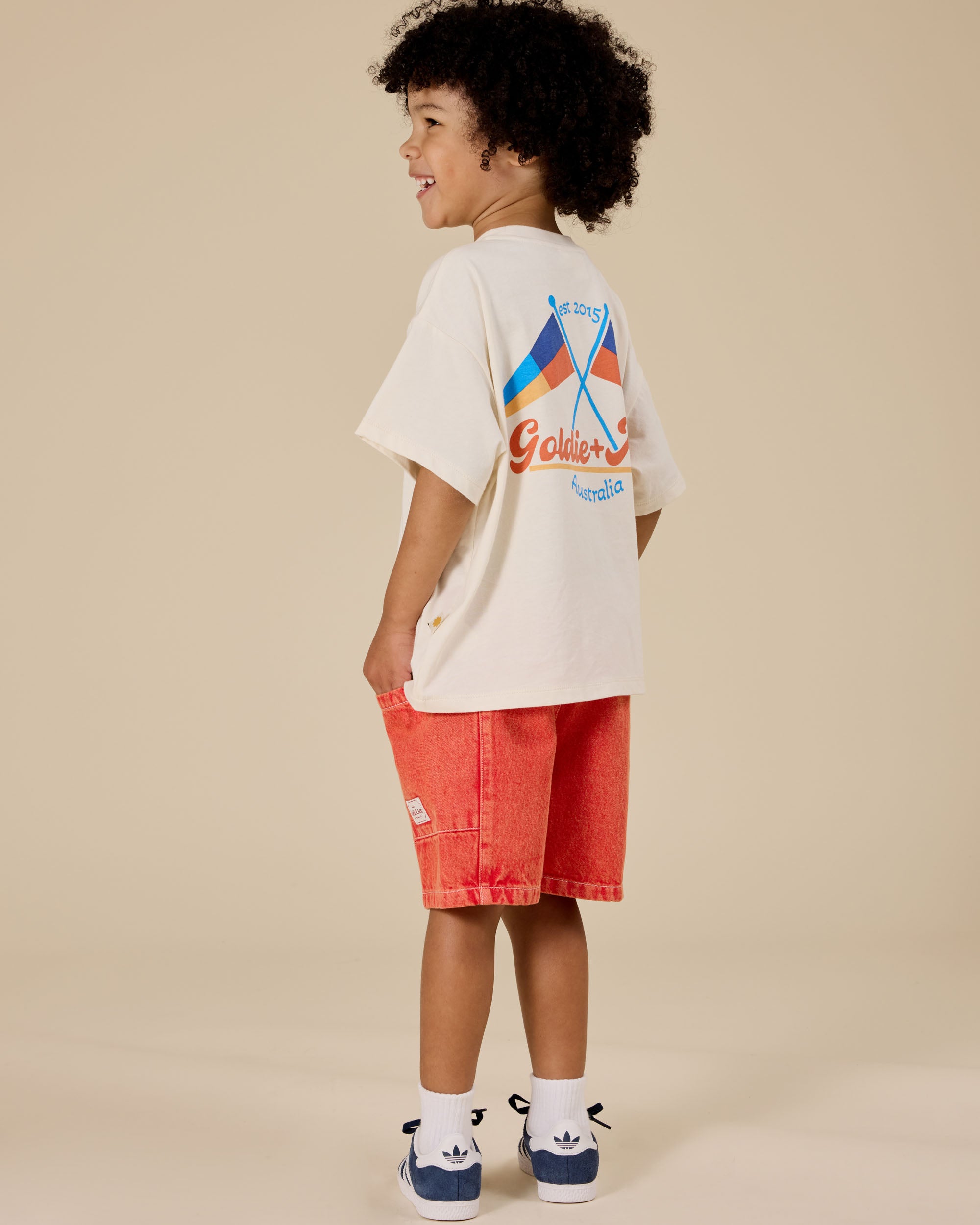 Goldie + Ace - Noah Denim Pocket Shorts