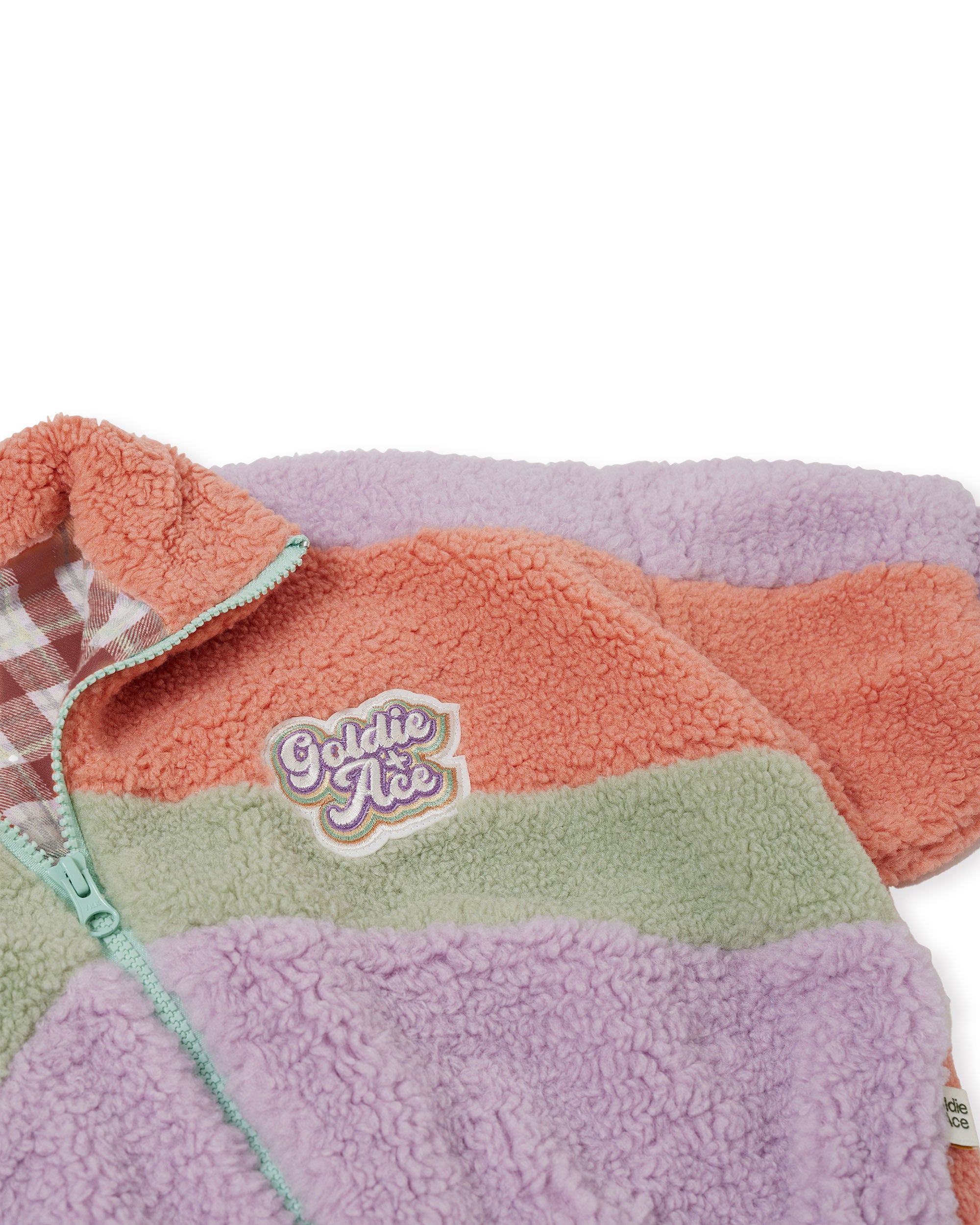 Goldie + Ace - Frankie Sherpa Jacket Lilac