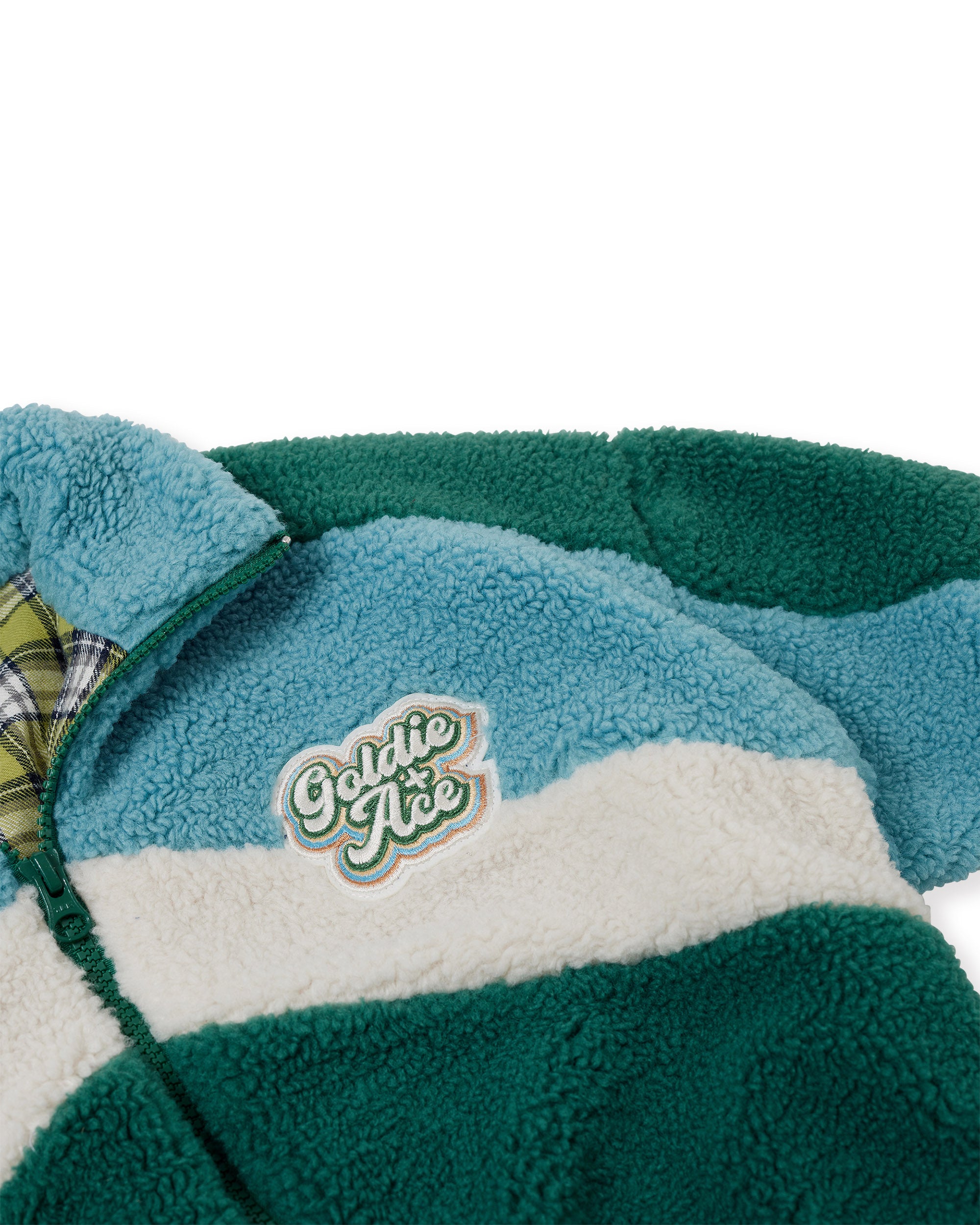 Goldie + Ace - Frankie Sherpa Jacket Teal