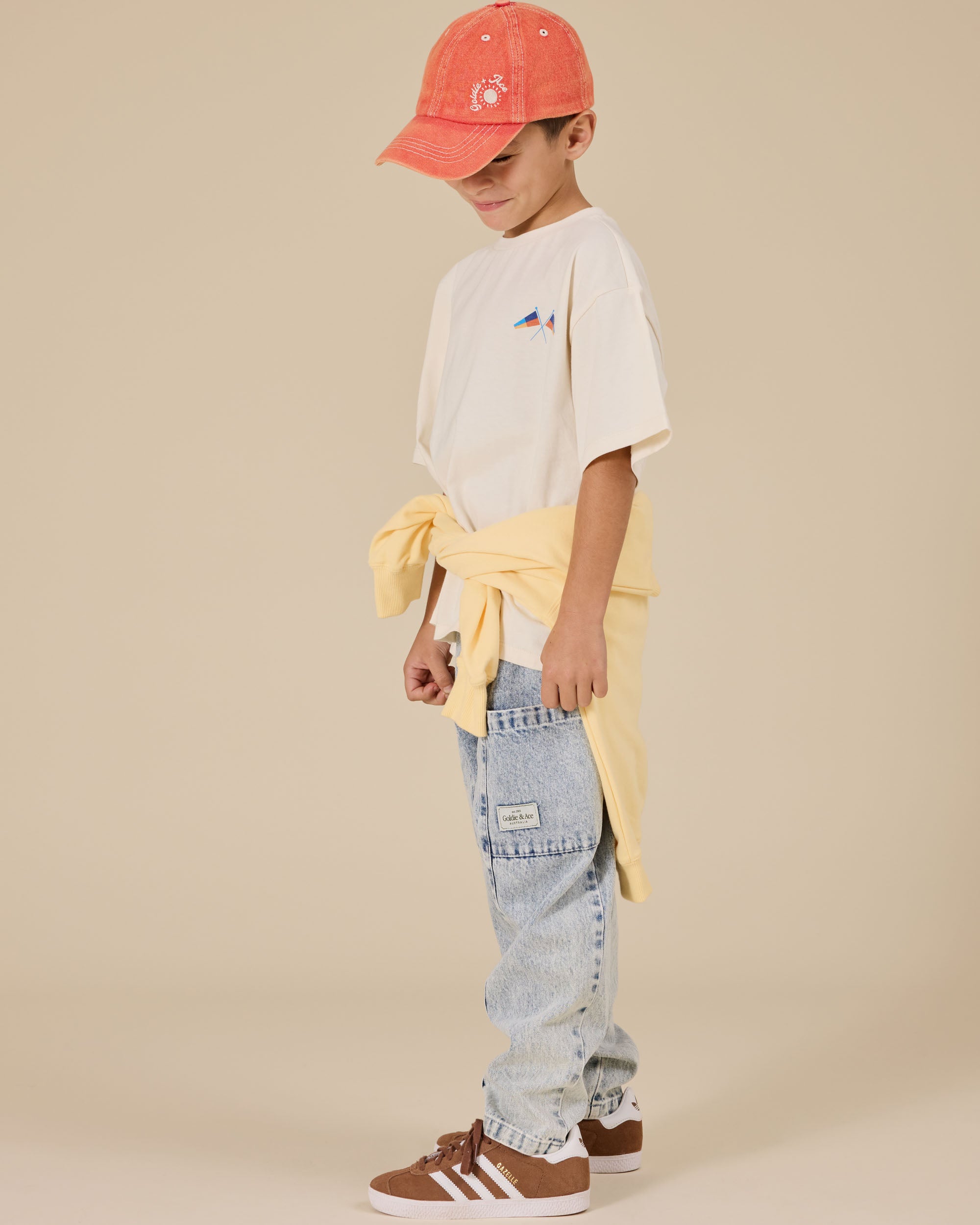 Goldie + Ace - Tate Embroidered Denim Cap