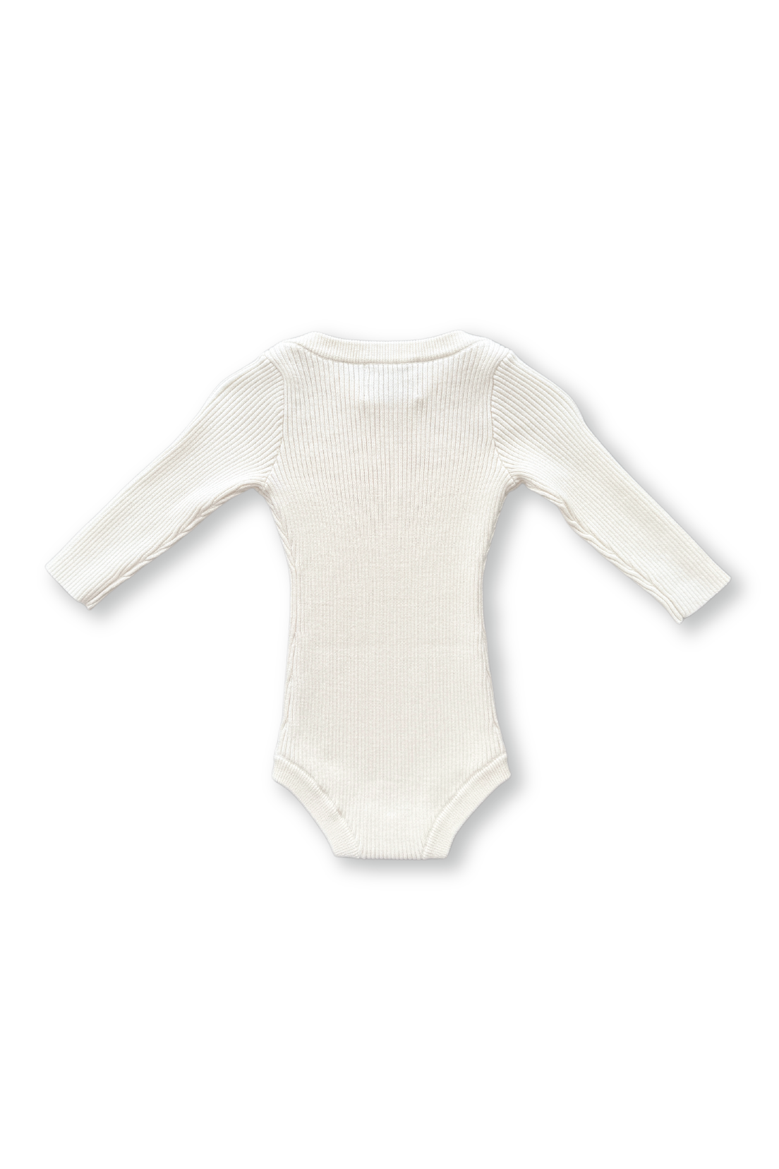 Grown ~ Organic Ribbed Bodysuit Raw