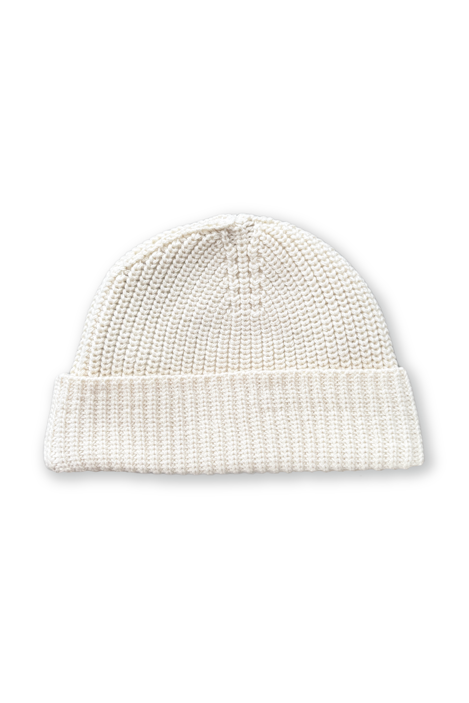 Grown ~ Organic Ribbed Beanie Raw