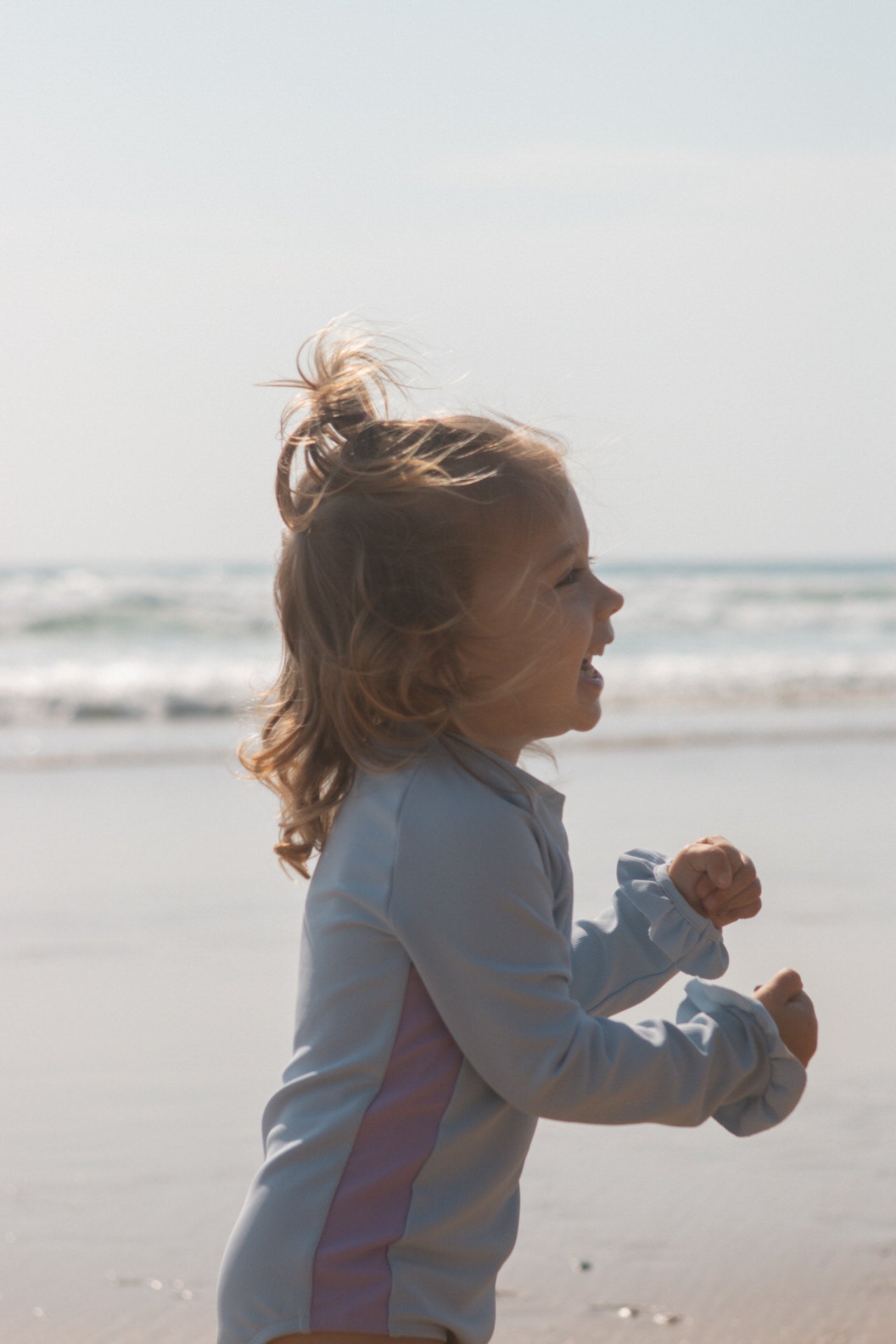 Grown - Zip Long Sleeve One Piece Ocean