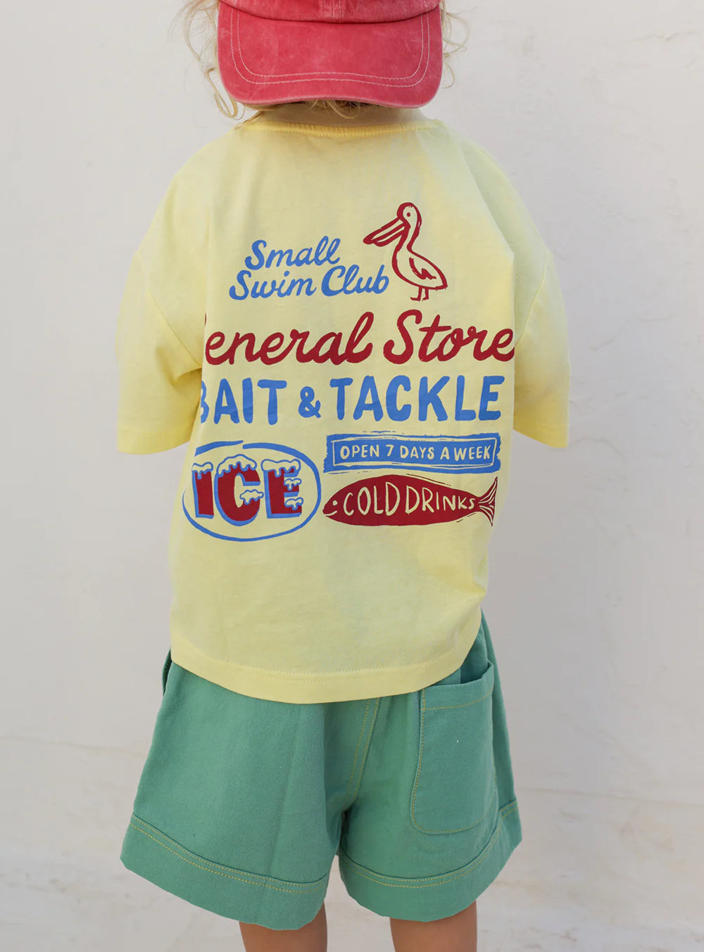 Small Swim Club - Seafoam Twill Shorts