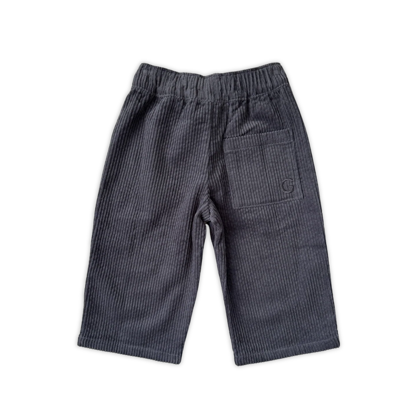 Grown - Organic Everyday Cord Pants Charcoal