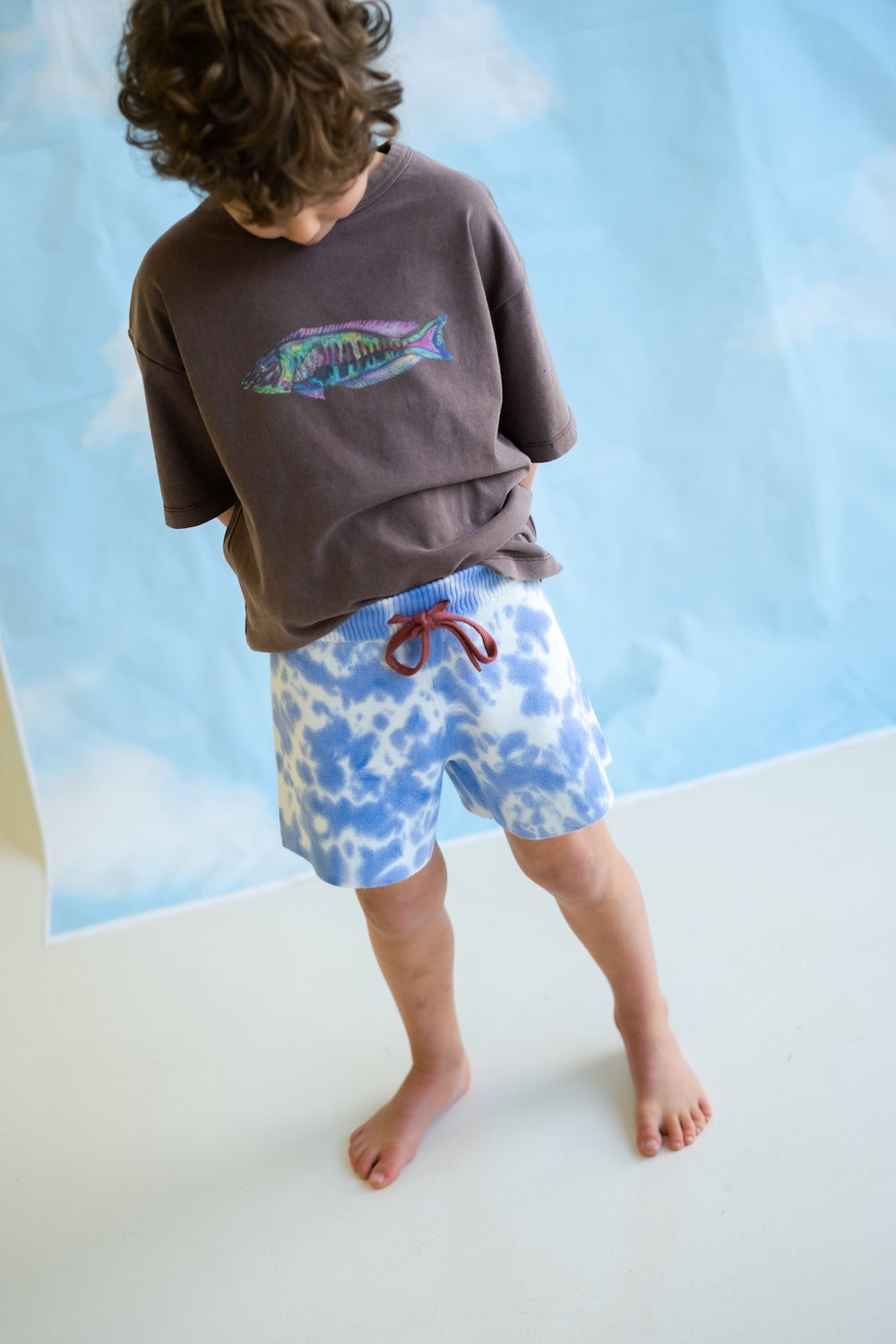 Grown - Kids Parrot Fish Tee Dune