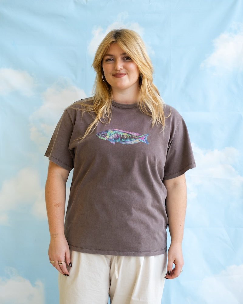 Grown - Grown Ups Parrot Fish Tee Dune