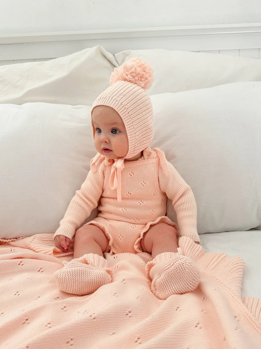 Ziggy Lou - Bonnet Pom Pom Primrose