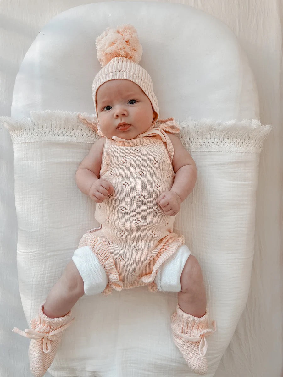 Ziggy Lou - Bonnet Pom Pom Primrose