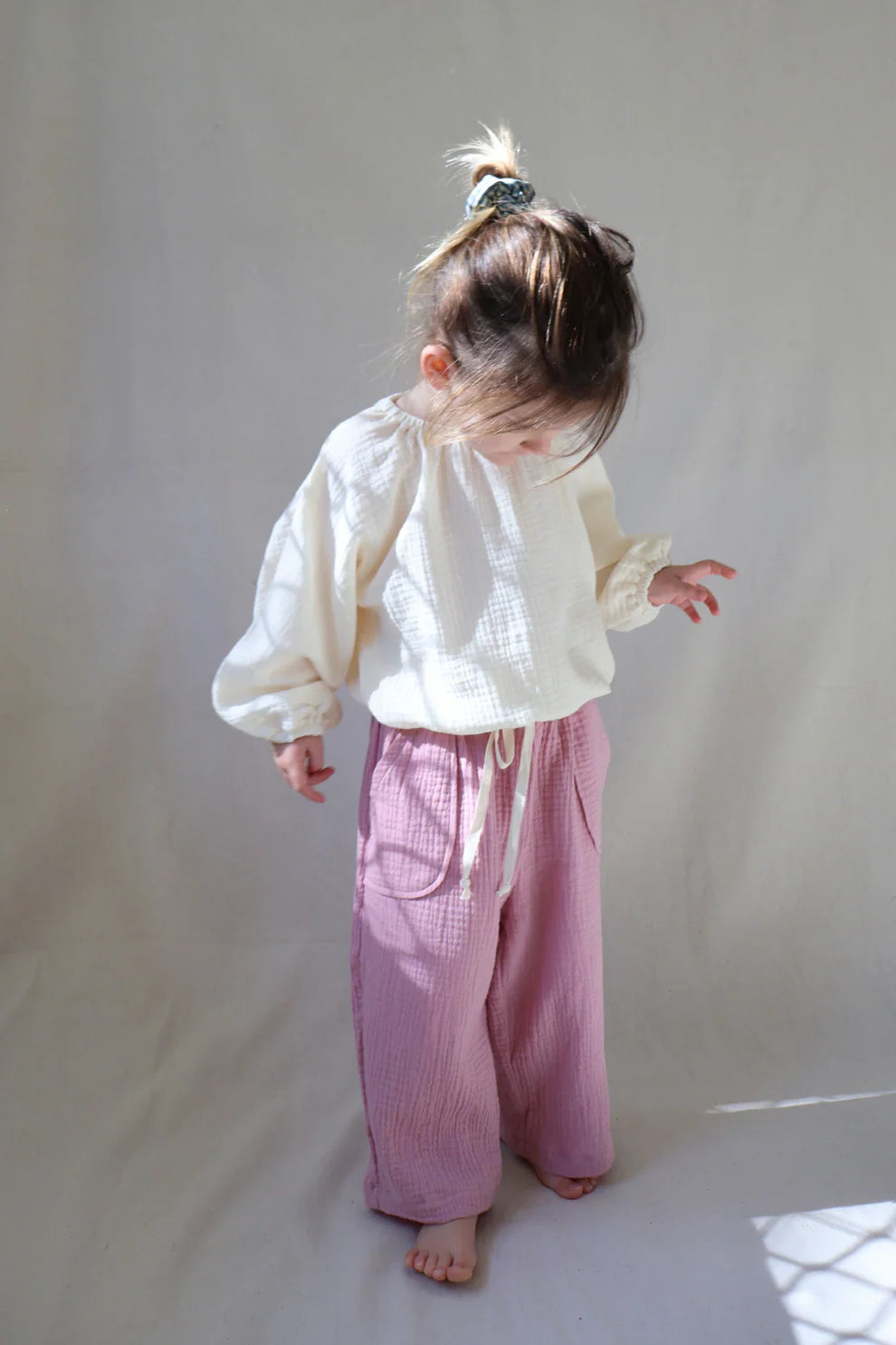 Worn Curations - Muslin Pocket Pants Berry
