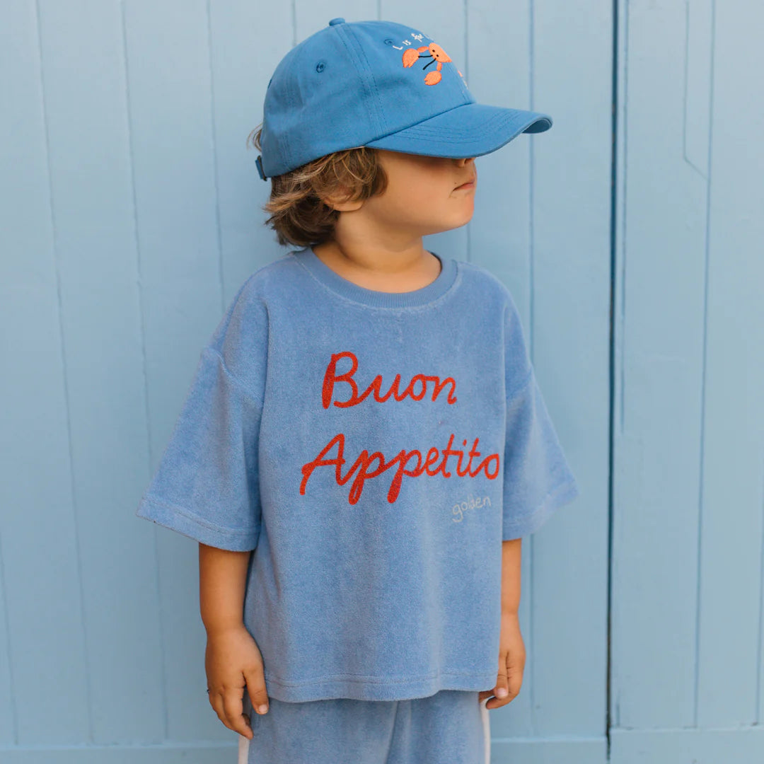 Golden Children - Buon Appetito Tee Pool Blue