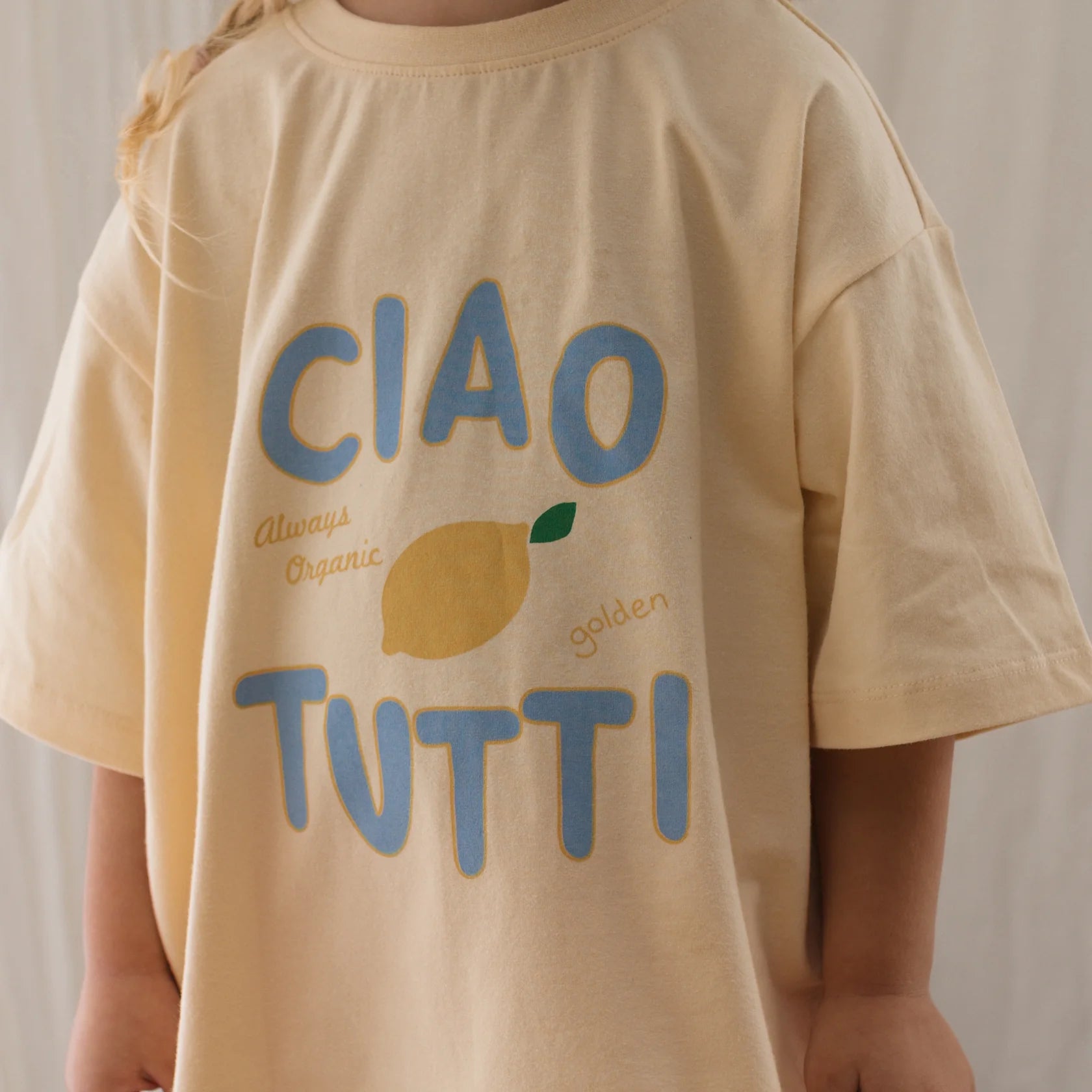 Golden Children - Ciao Tutti Limone Tee Vanilla Parfait