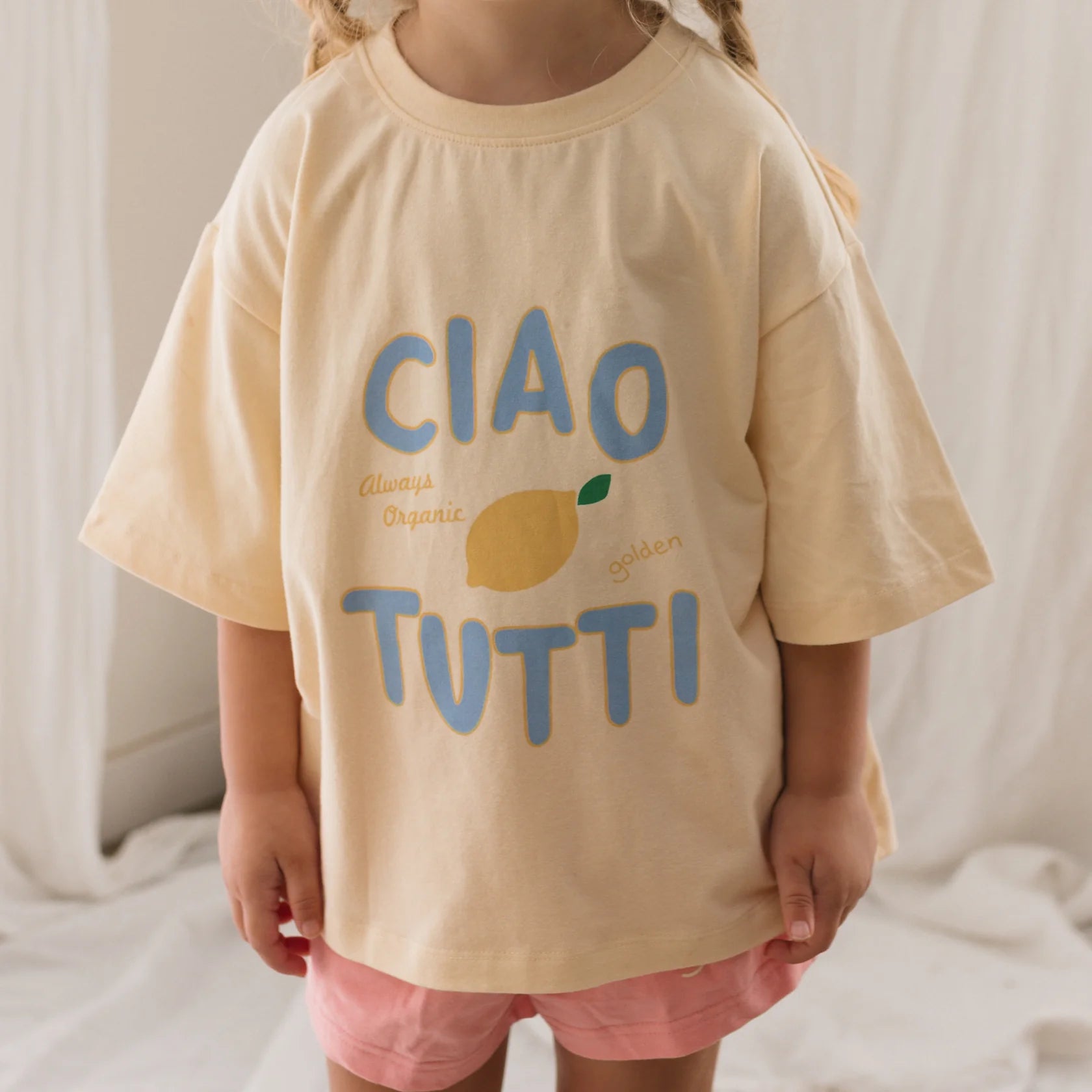Golden Children - Ciao Tutti Limone Tee Vanilla Parfait