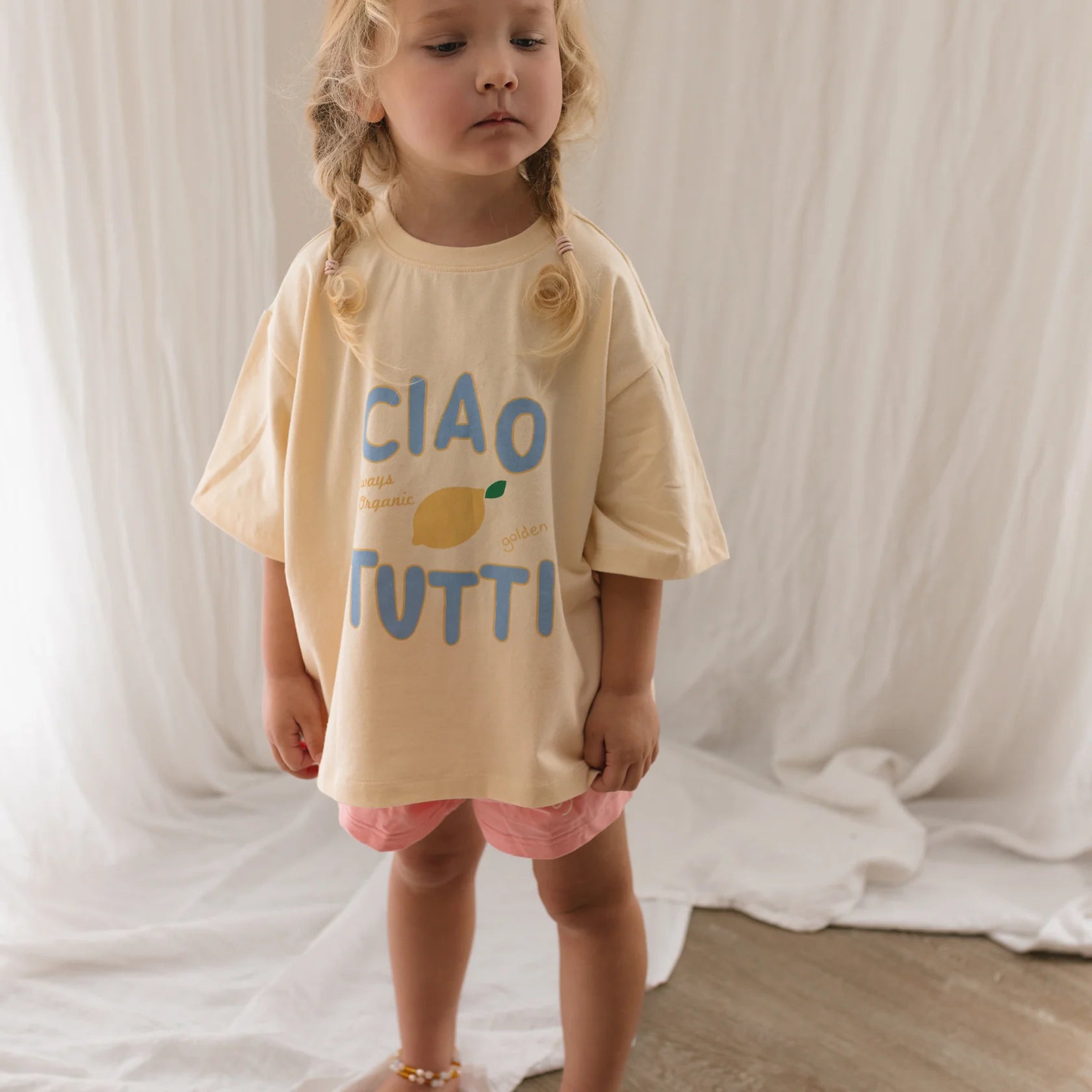 Golden Children - Ciao Tutti Limone Tee Vanilla Parfait