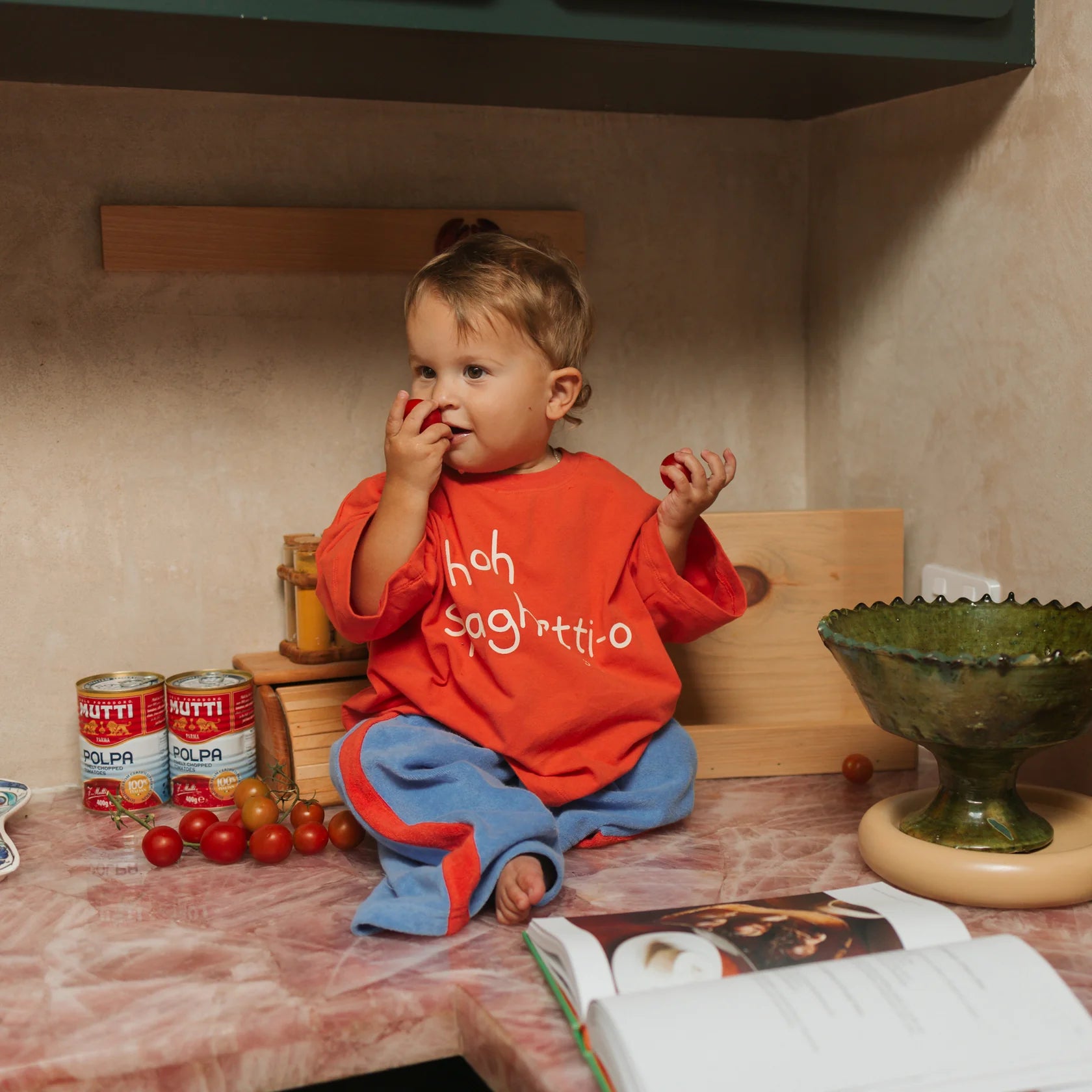 Golden Children - Spaghetti-o Tee Tomato