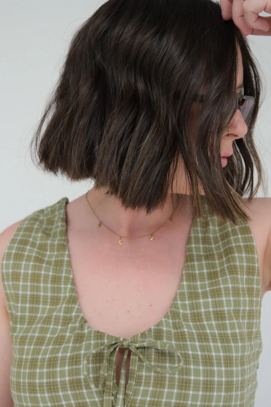 Ziggy Lou - Women's Maya Dress Thyme