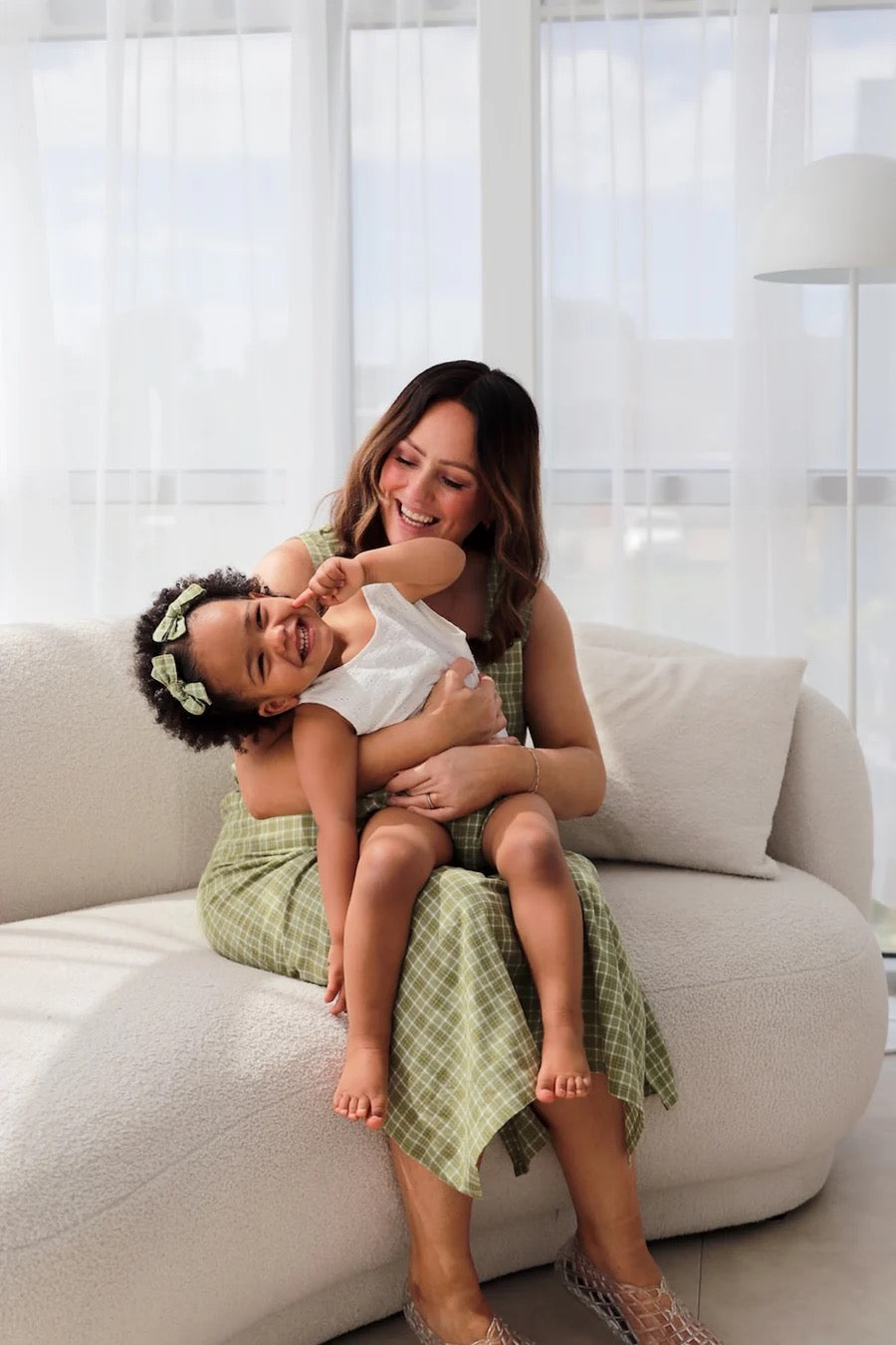 Ziggy Lou - Women's Maya Dress Thyme