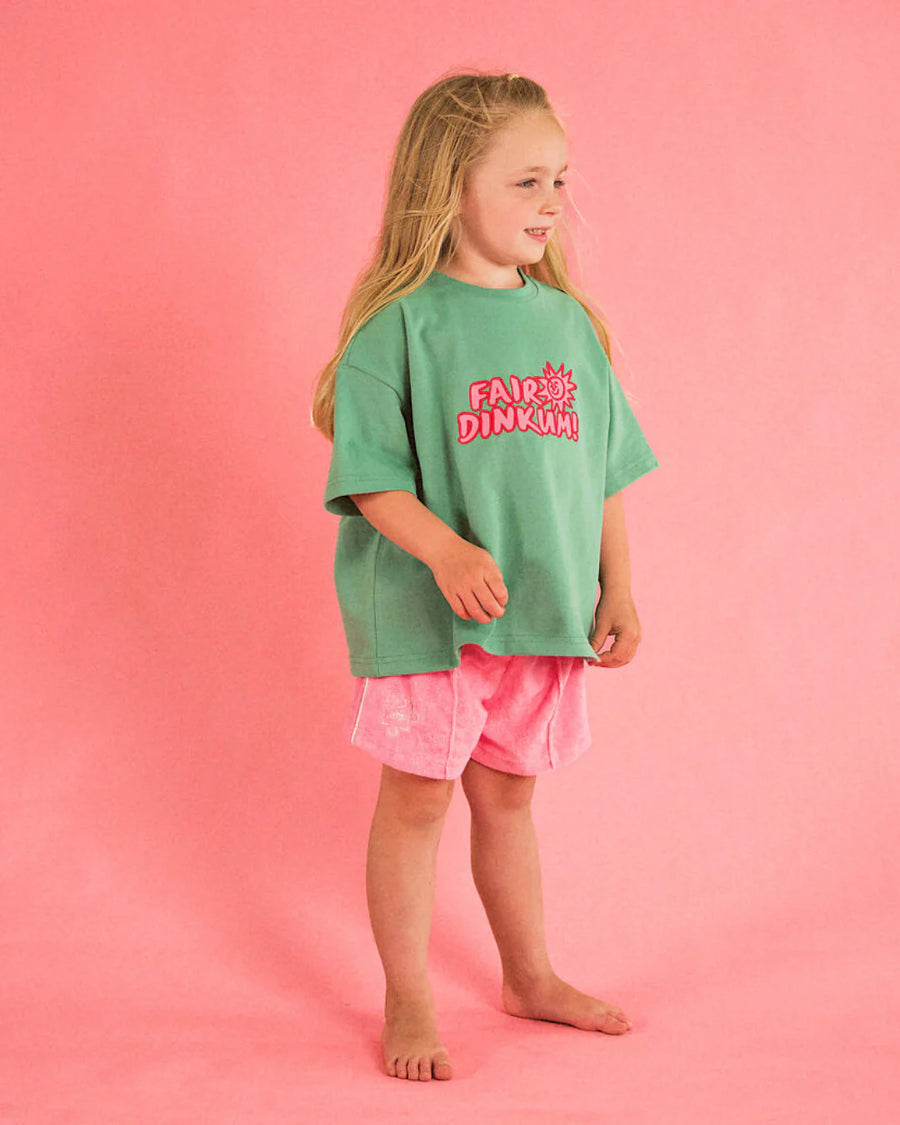 Lenn Label - Daily Terry Short Bubblegum Pink