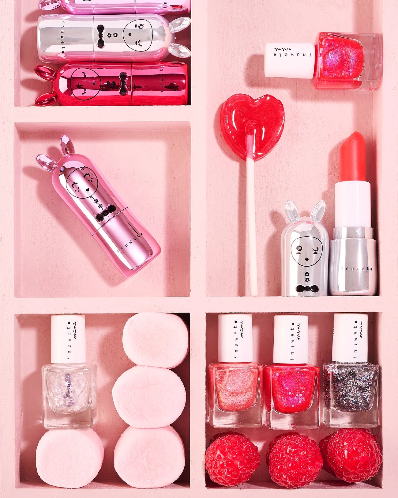 Inuwet - Metallic Lip Balm Candy Apple