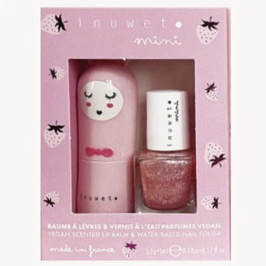 Inuwet - Lip And Nail Duo Gift Set Strawberry