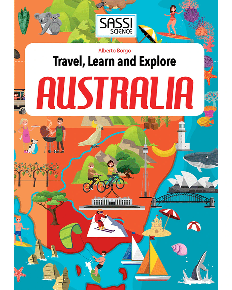 Sassi - Travel, Learn and Explore Australia Puzzle and Book