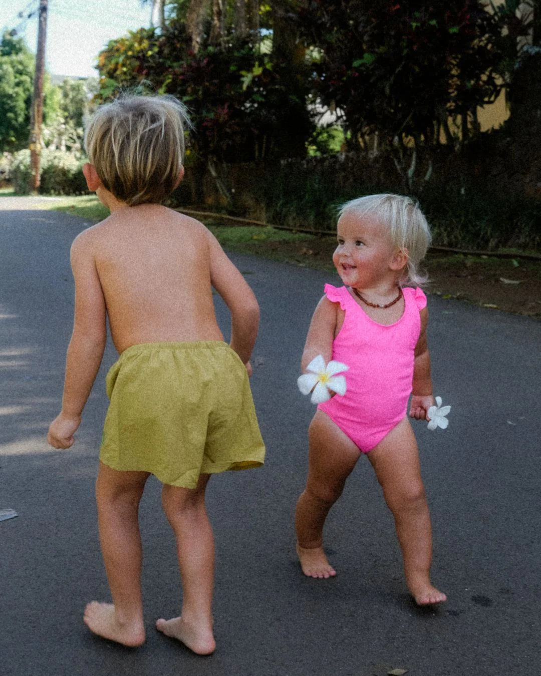 Ziggy Zaza - Lola Full Piece Swimsuit Hot Pink