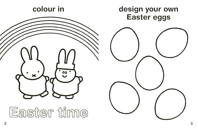 Miffy Easter Colouring and Activity Book