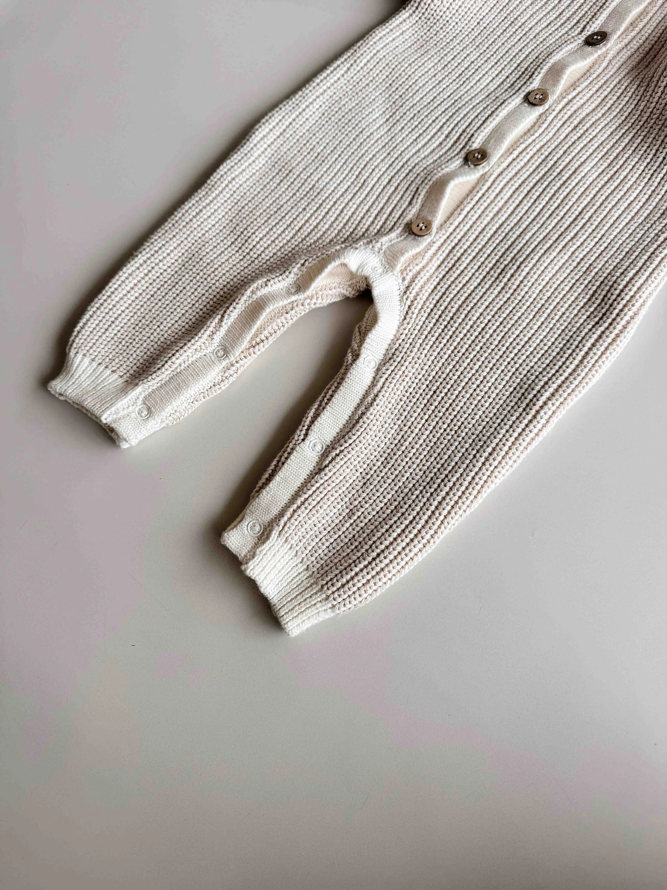 Freckles the Label - Chunky Full Romper Oat