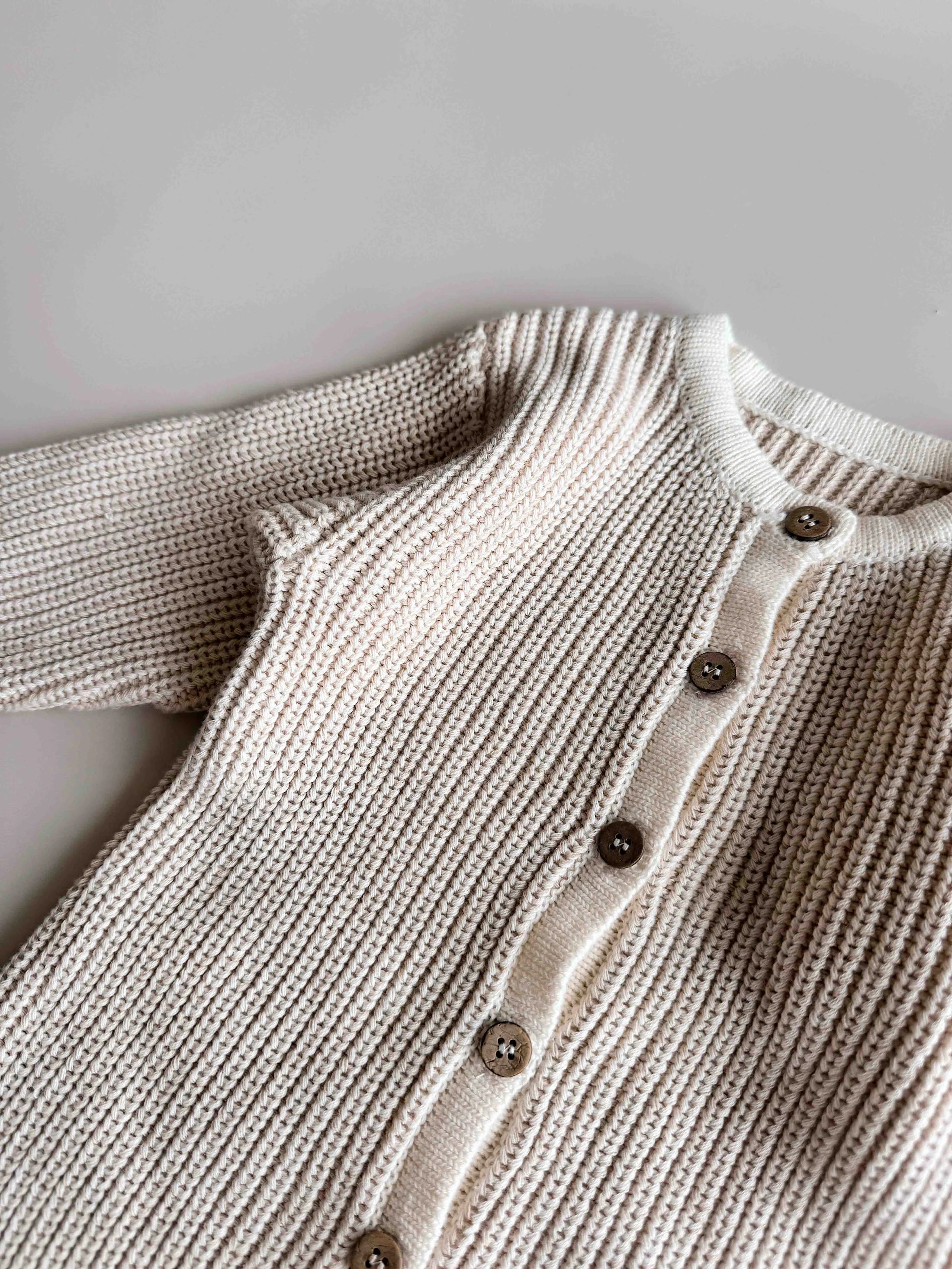 Freckles the Label - Chunky Full Romper Oat