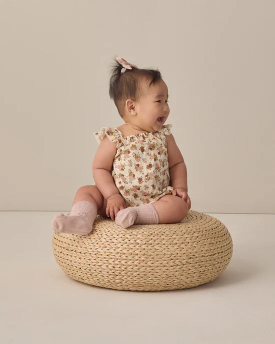 Quincy Mae - Sock Set Blush/Poppy