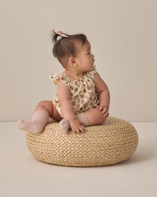 Quincy Mae - Sock Set Blush/Poppy